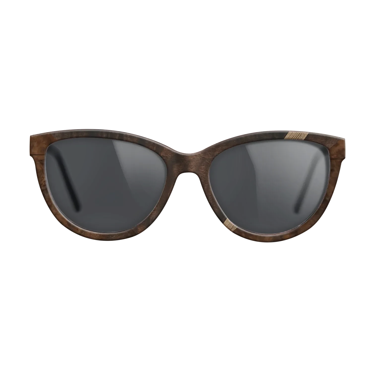 Walnut: Straight Grain,Poplar Dyed: Grey,Walnut Burl,Fumed Eucalyptus: Geometric - The Maiden - Cat - 1516 - SIRIS wood optic