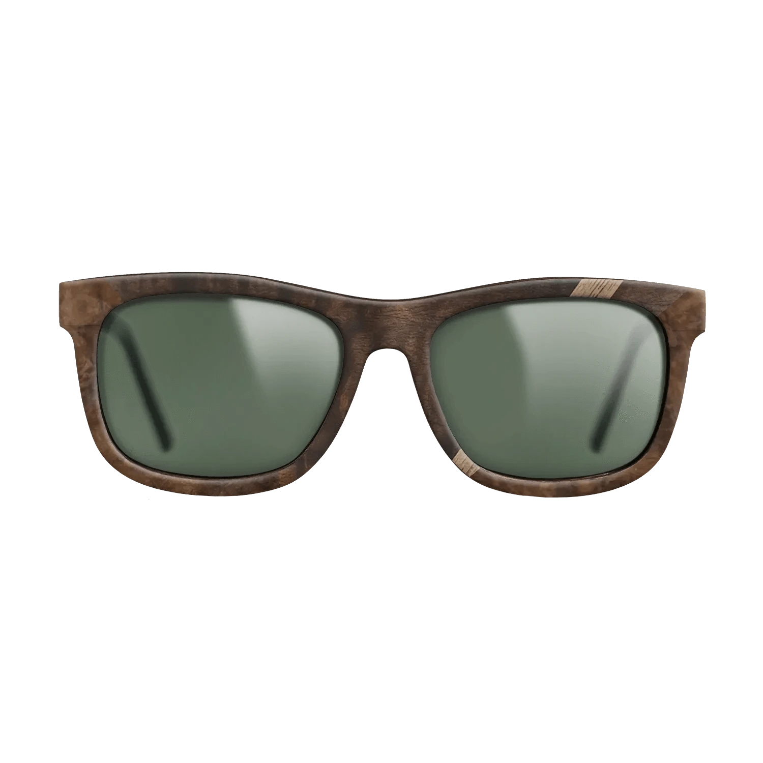 Walnut: Straight Grain,Poplar Dyed: Grey,Walnut Burl,Fumed Eucalyptus: Geometric - The Hero - Square - 1516 - SIRIS wood optic