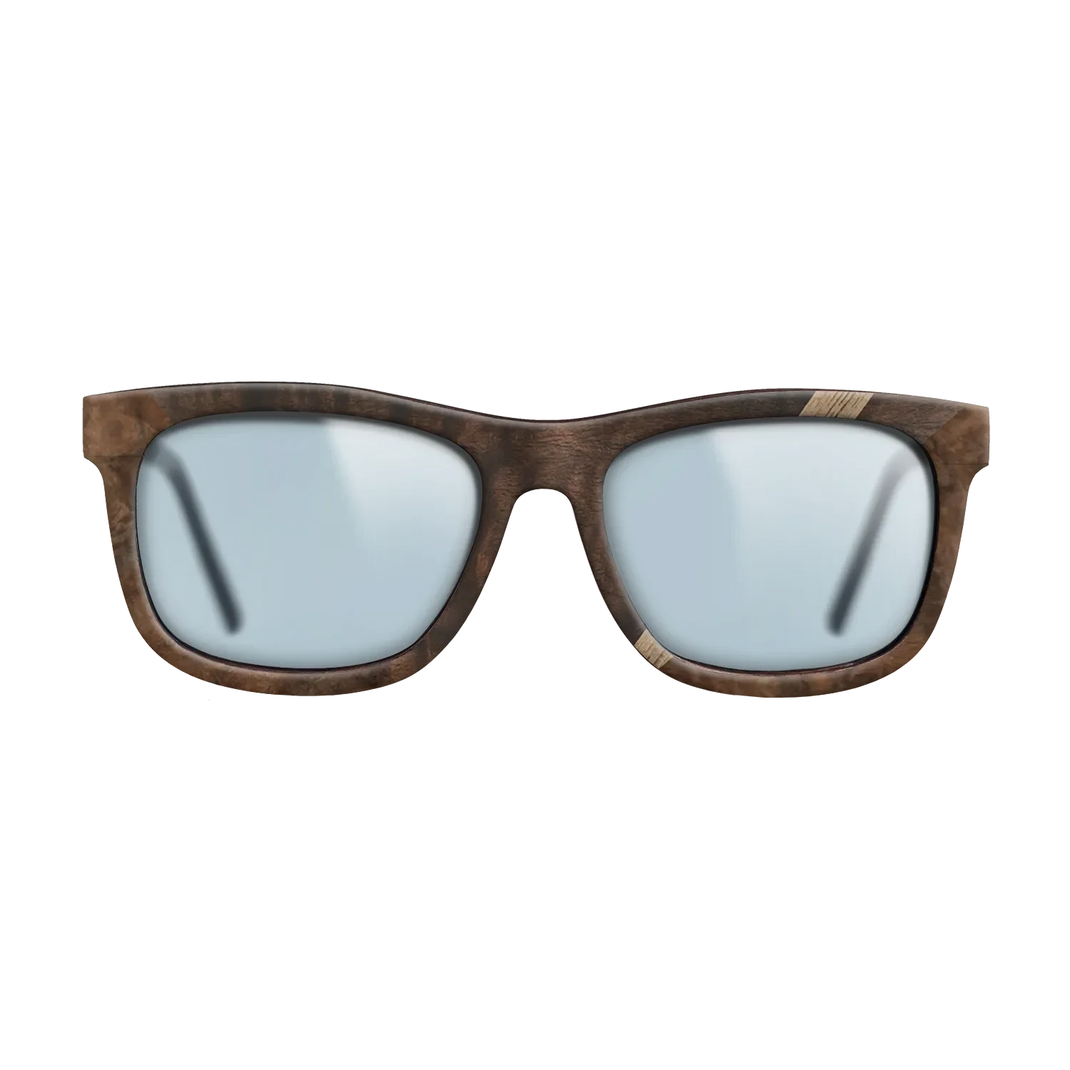 Walnut: Straight Grain,Poplar Dyed: Grey,Walnut Burl,Fumed Eucalyptus: Geometric - The Hero - Square - 1516 - SIRIS wood optic