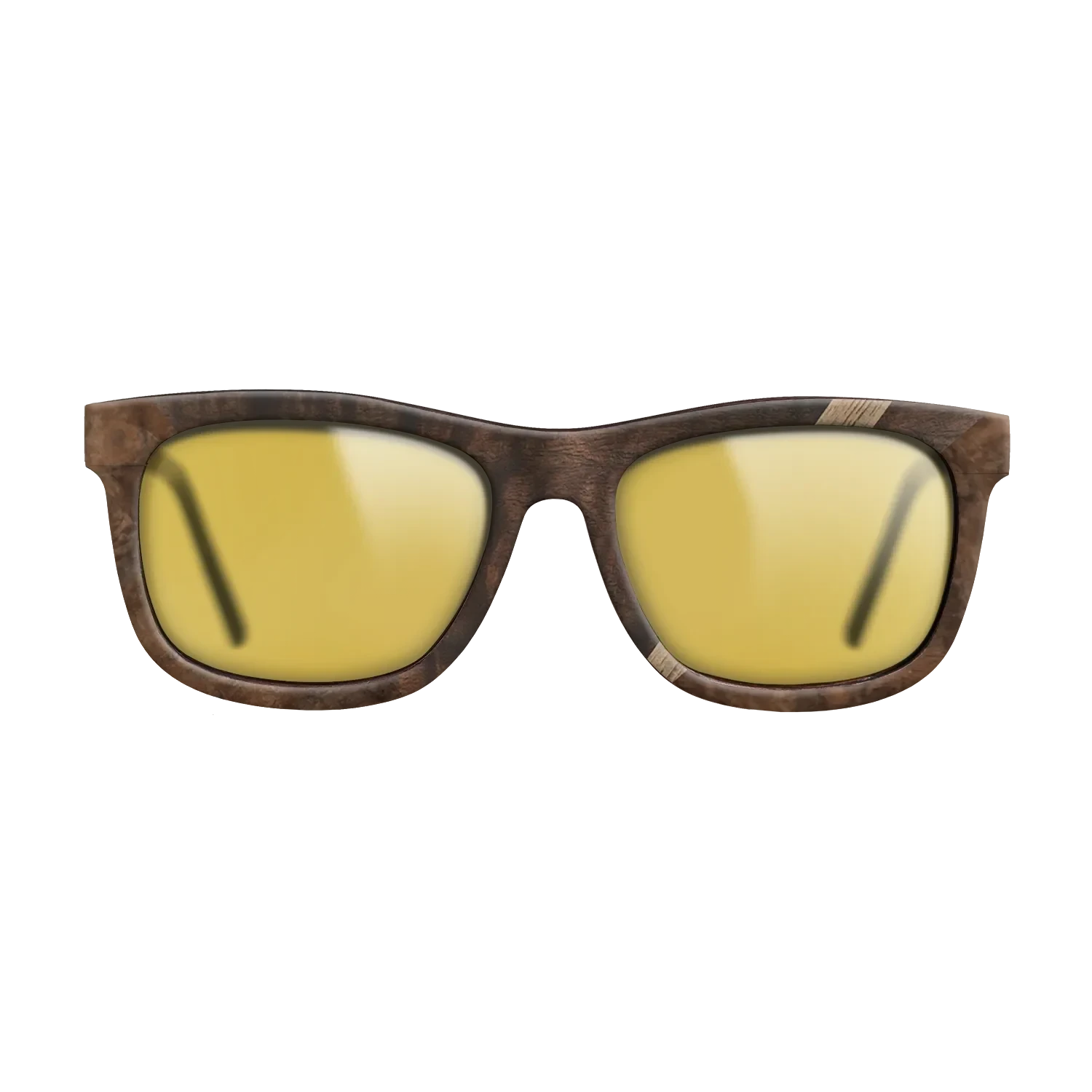Walnut: Straight Grain,Poplar Dyed: Grey,Walnut Burl,Fumed Eucalyptus: Geometric - The Hero - Square - 1516 - SIRIS wood optic
