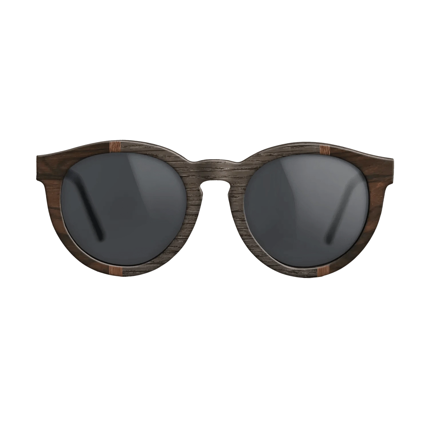 Walnut Claro Light,Ziricote Dark Quartered,Fumed Oak: Recursive - The Rebel - Round - 1045 - SIRIS wood optic