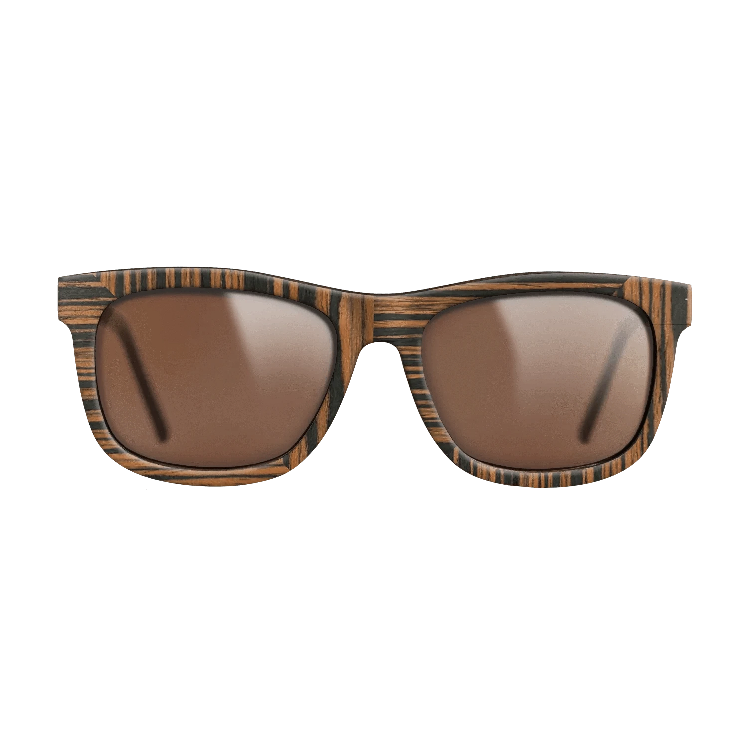 Poplar Dyed: Grey,Italian Ebony: Weave - The Hero - Square - 747 - SIRIS wood optic