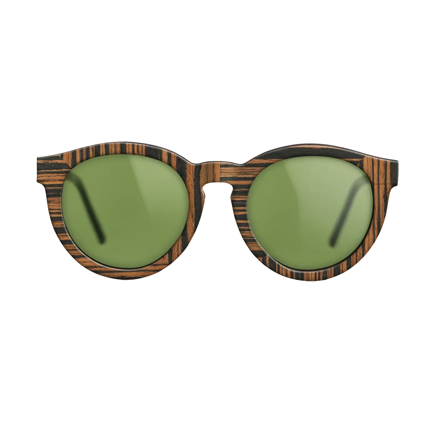 Santos Rosewood Dark,Italian Ebony: Weave - The Rebel - Round - 1568 - SIRIS wood optic