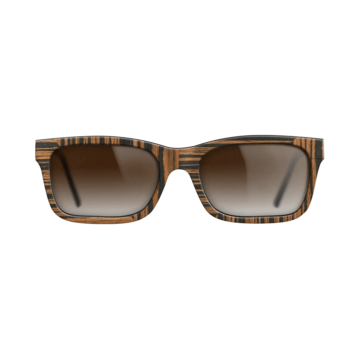 Ziricote Dark Quartered,Italian Ebony: Weave - The Sage - Rectangle - 1528 - SIRIS wood optic