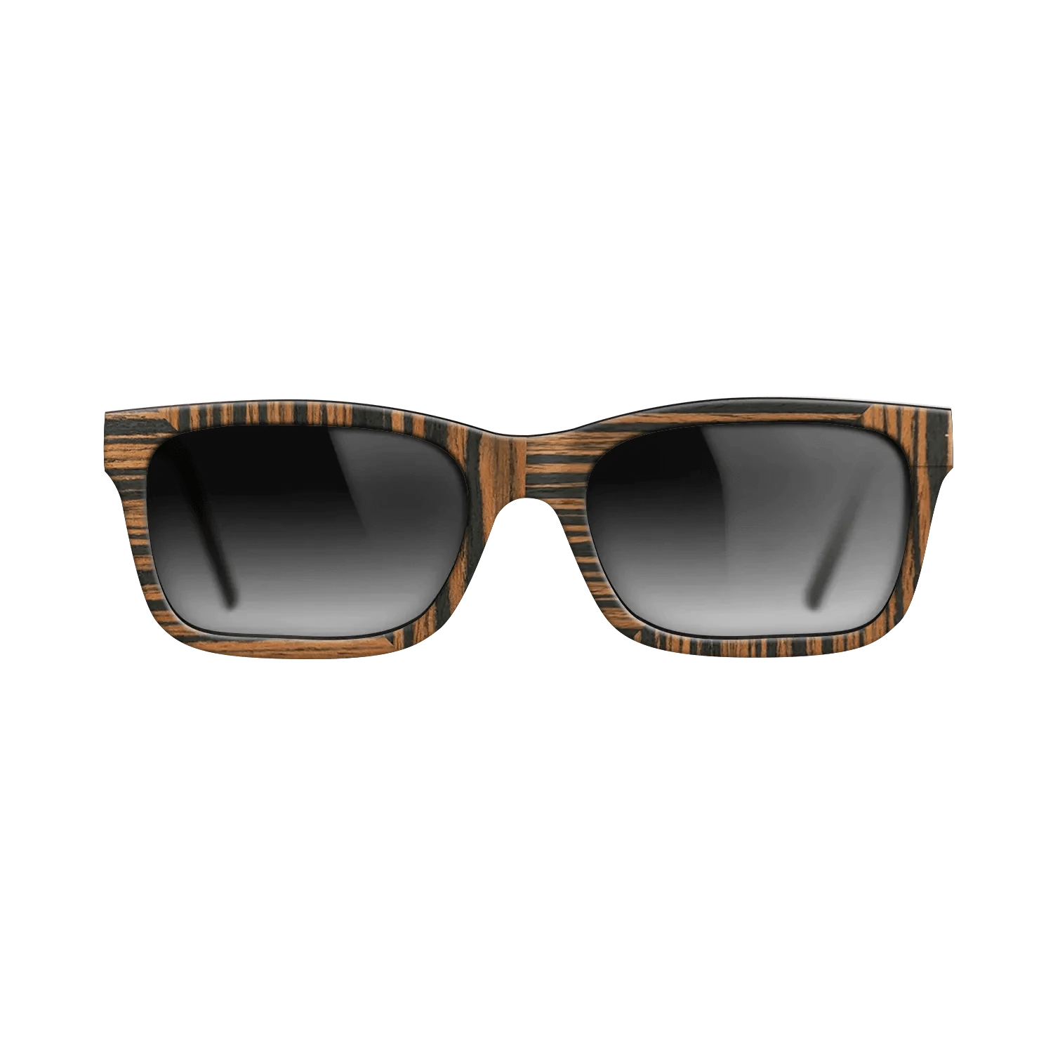 Ziricote Dark Quartered,Italian Ebony: Weave - The Sage - Rectangle - 1528 - SIRIS wood optic