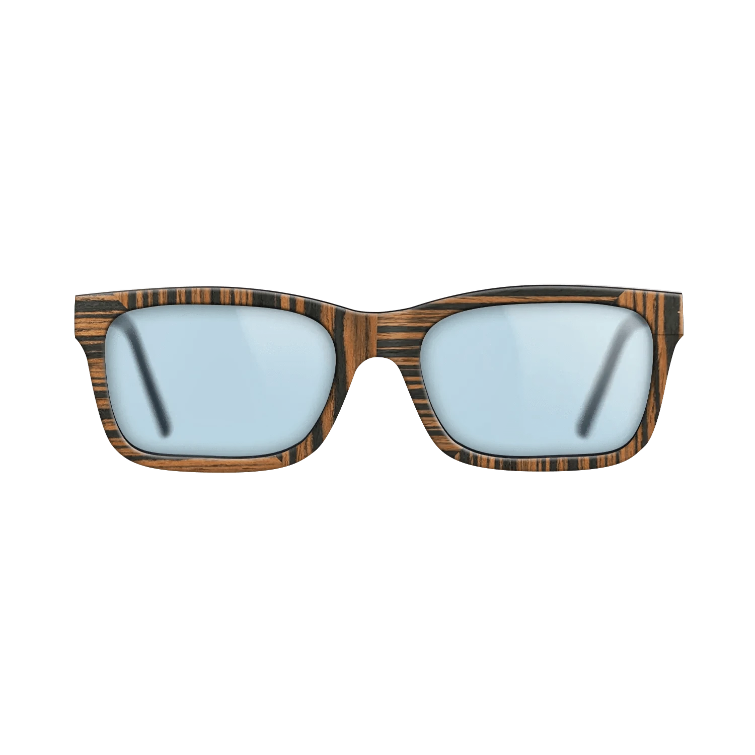 Ziricote Dark Quartered,Italian Ebony: Weave - The Sage - Rectangle - 1528 - SIRIS wood optic