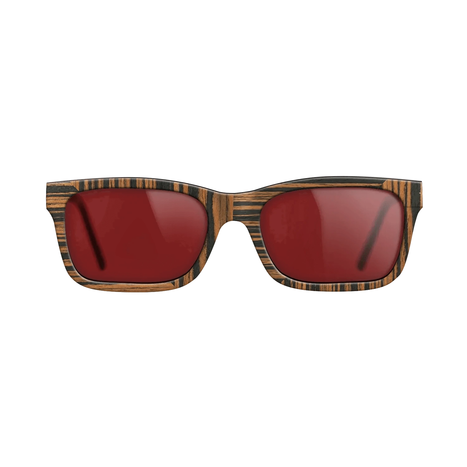 Ziricote Dark Quartered,Italian Ebony: Weave - The Sage - Rectangle - 1528 - SIRIS wood optic