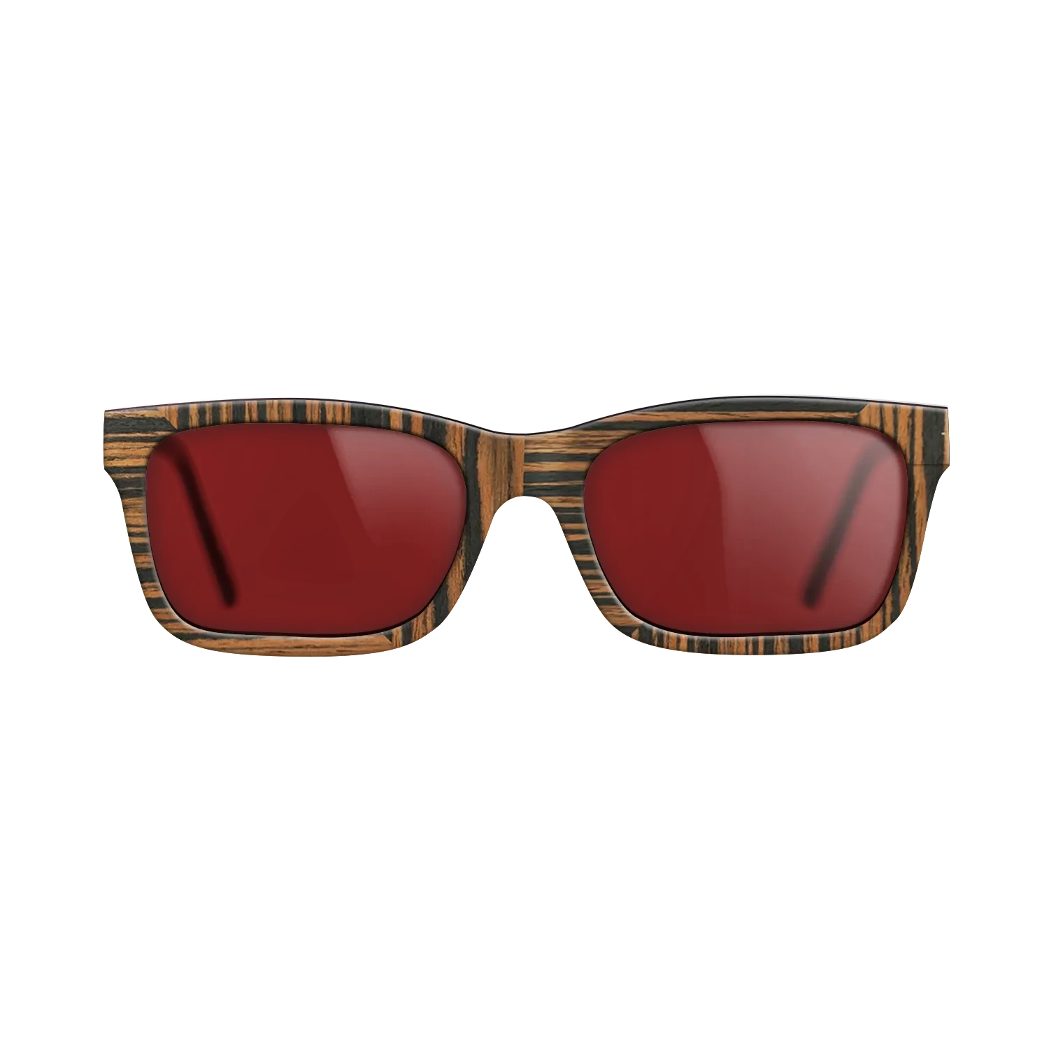 Ziricote Dark Quartered,Fumed Oak,Italian Ebony: Weave - The Sage - Rectangle - 1666 - SIRIS wood optic
