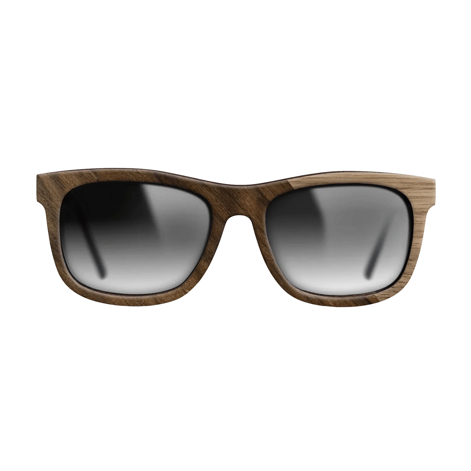 Walnut: Straight Grain,Ziricote Dark Quartered: Angle Cut - The Hero - Square - 1291 - SIRIS wood optic