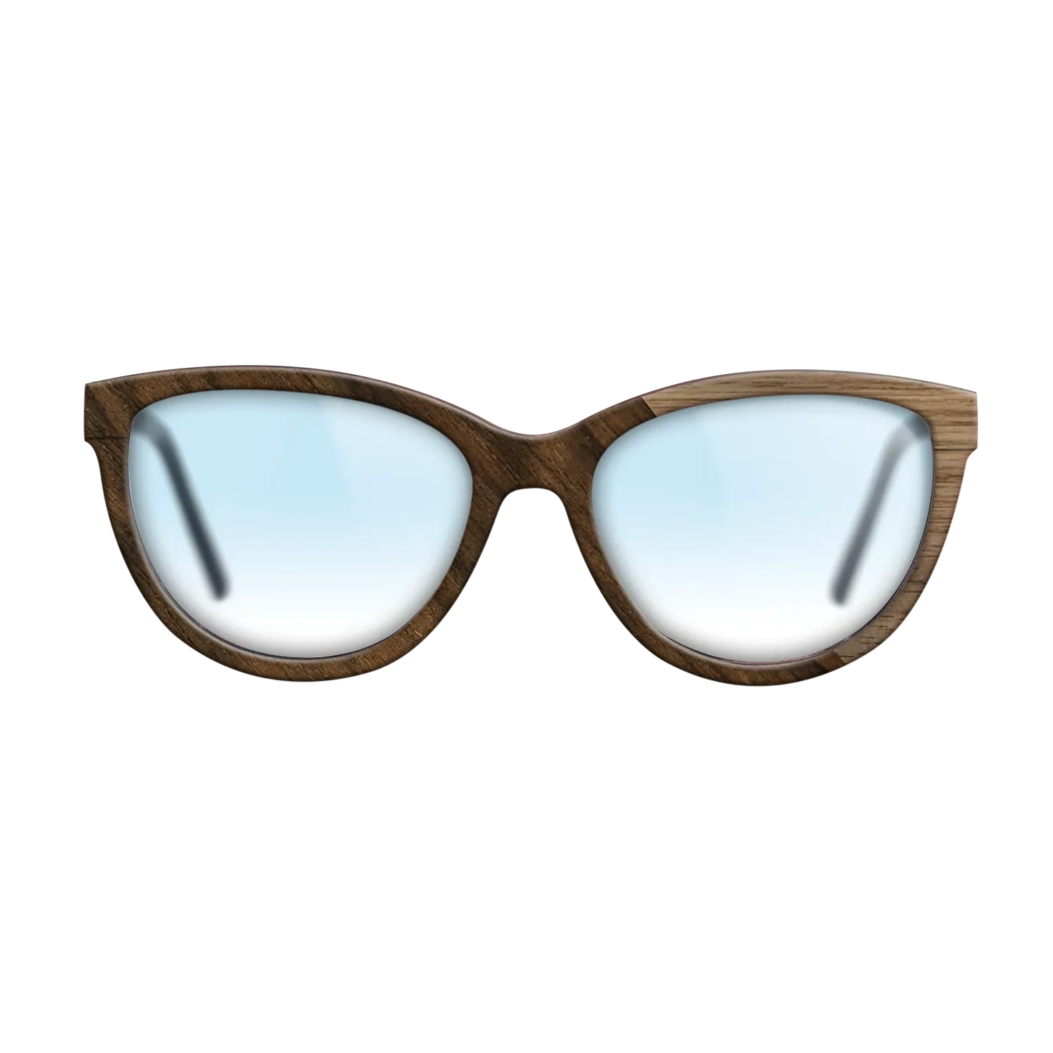 Walnut: Straight Grain,Ziricote Dark Quartered: Angle Cut - The Maiden - Cat - 1291 - SIRIS wood optic