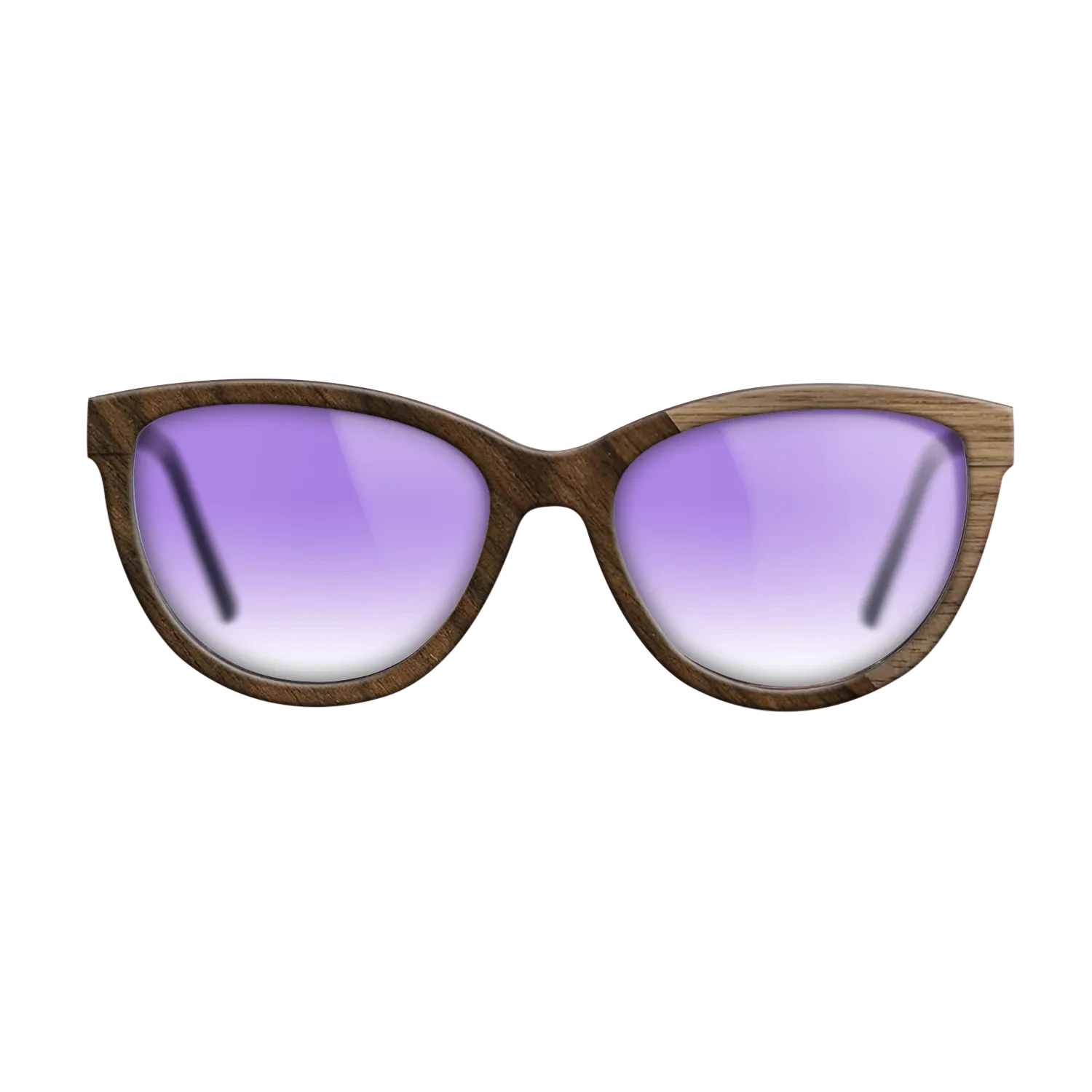 Walnut: Straight Grain,Ziricote Dark Quartered: Angle Cut - The Maiden - Cat - 1291 - SIRIS wood optic