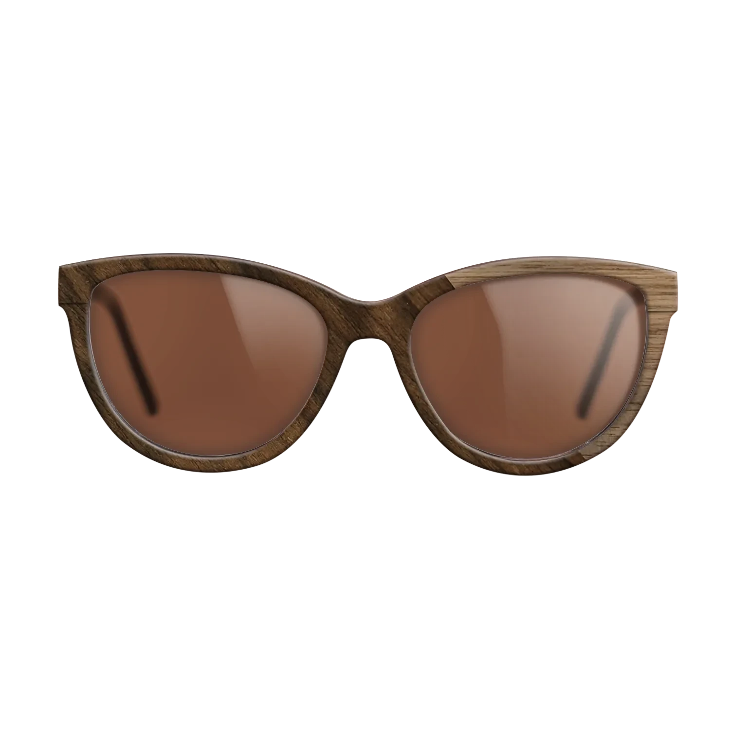 Walnut: Straight Grain,Ziricote Dark Quartered: Angle Cut - The Maiden - Cat - 1291 - SIRIS wood optic