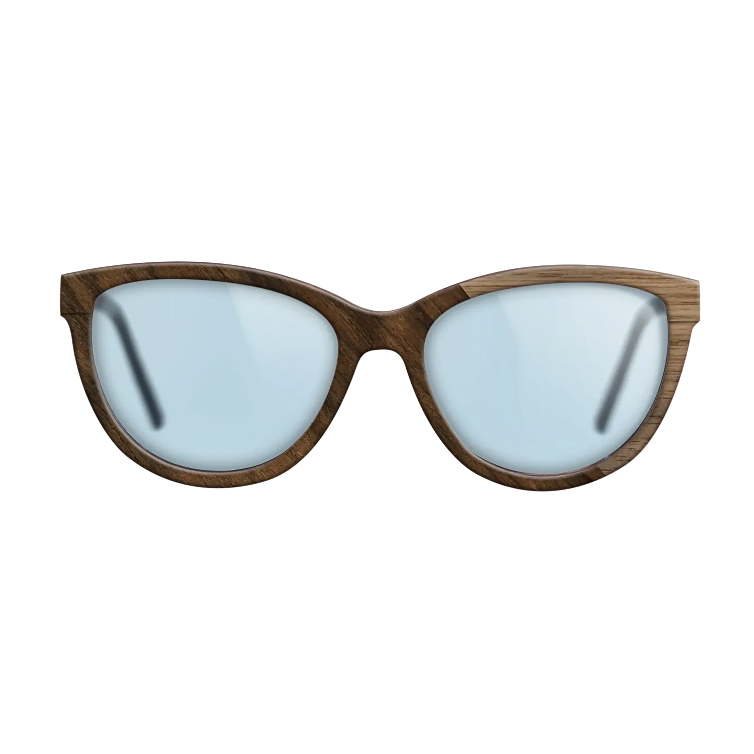 Walnut: Straight Grain,Ziricote Dark Quartered: Angle Cut - The Maiden - Cat - 1291 - SIRIS wood optic
