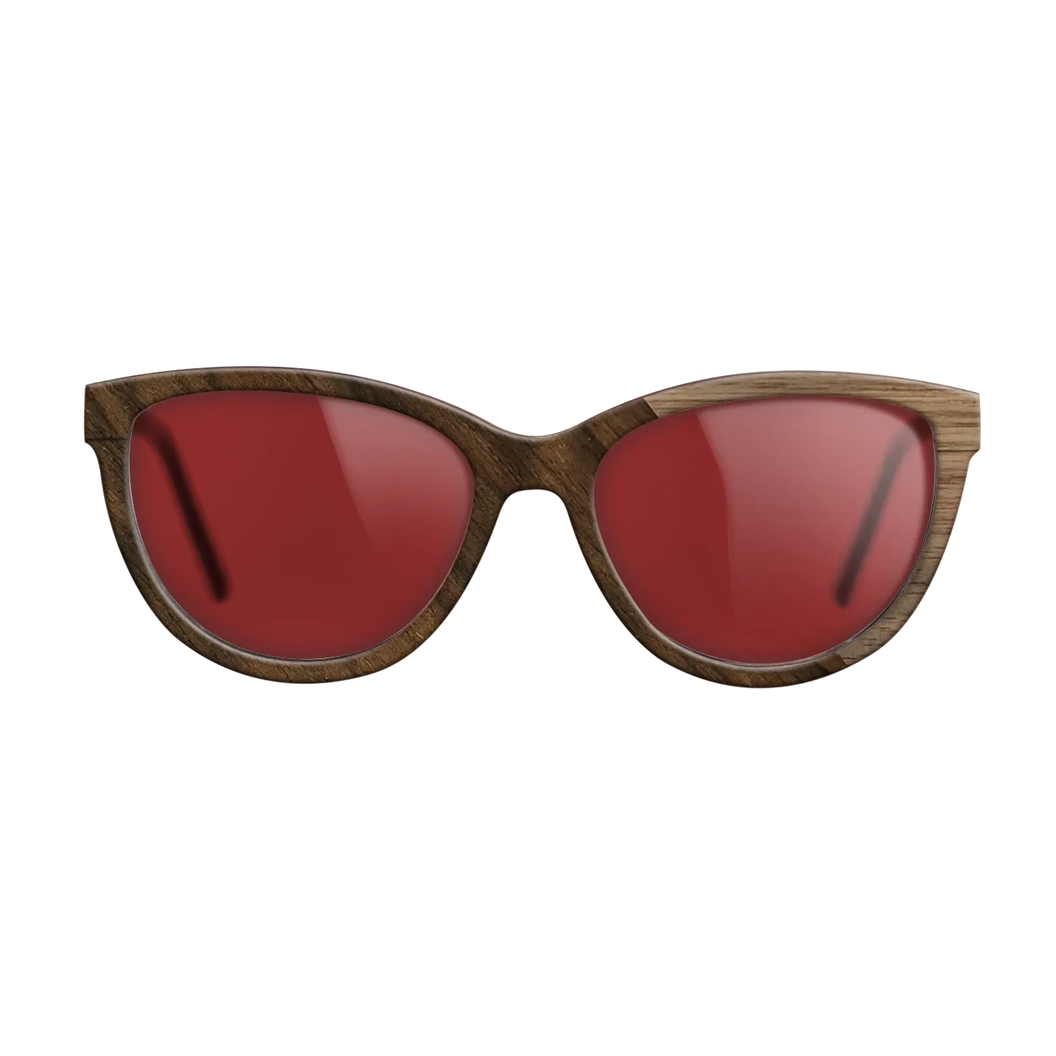 Walnut: Straight Grain,Ziricote Dark Quartered: Angle Cut - The Maiden - Cat - 1291 - SIRIS wood optic