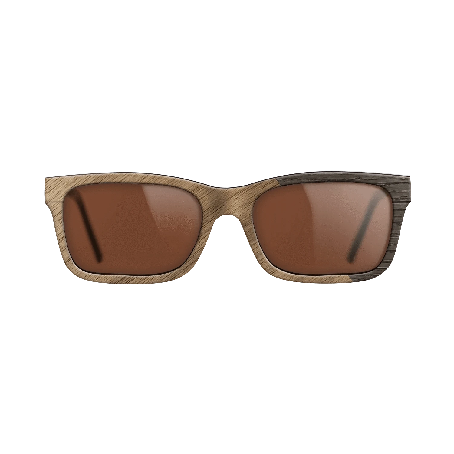 Ziricote Dark Quartered,Walnut: Straight Grain,Fumed Oak,Santos Rosewood Dark,Royal White Ebony: Angle Cut - The Sage - Rectangle - 1172 - SIRIS wood optic