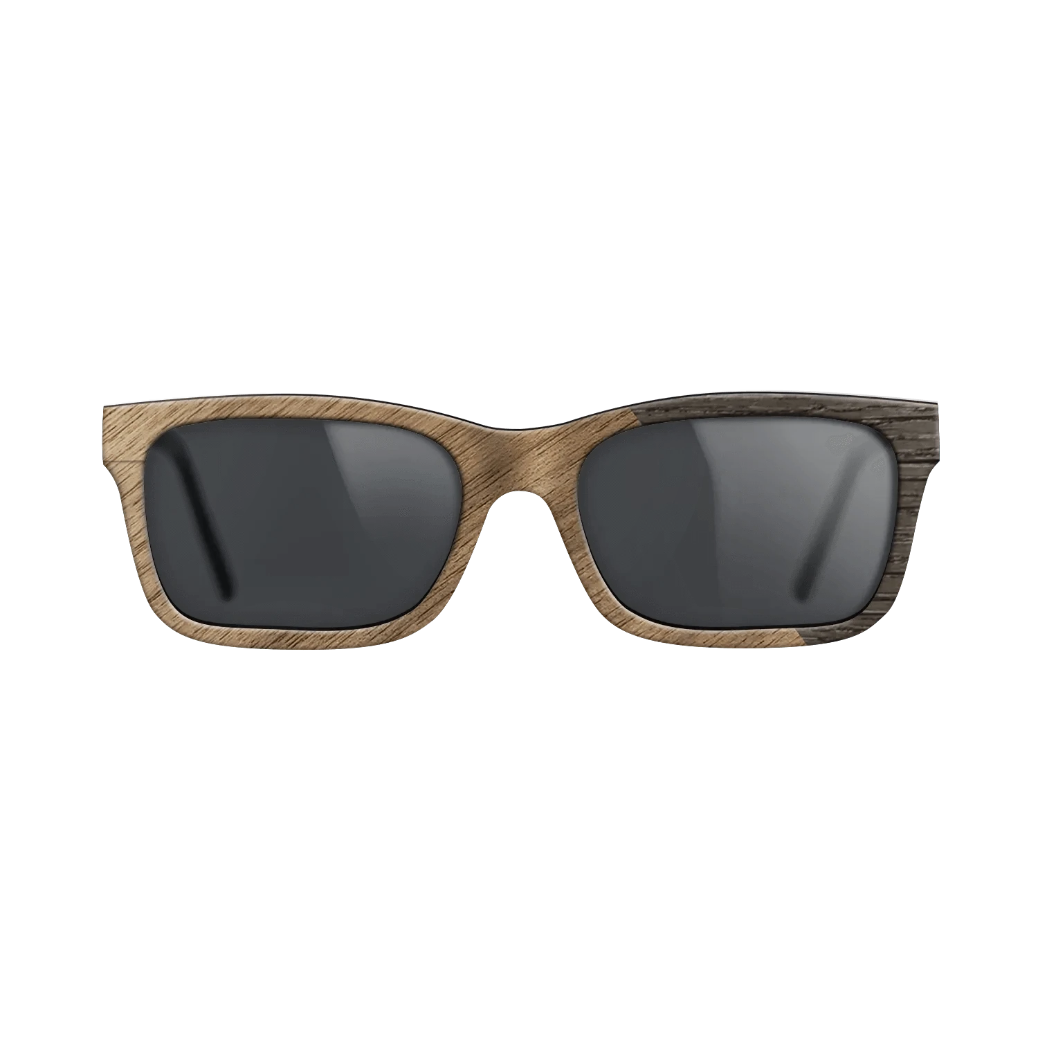 Ziricote Dark Quartered,Walnut: Straight Grain,Fumed Oak,Santos Rosewood Dark,Royal White Ebony: Angle Cut - The Sage - Rectangle - 1172 - SIRIS wood optic