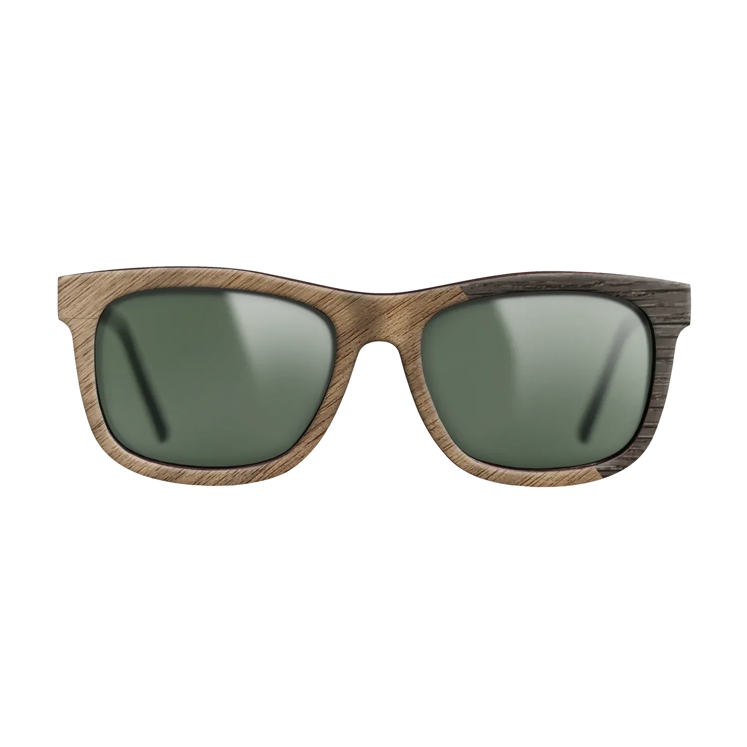 Ziricote Dark Quartered,Walnut: Straight Grain,Fumed Oak,Santos Rosewood Dark,Royal White Ebony: Angle Cut - The Hero - Square - 1172 - SIRIS wood optic