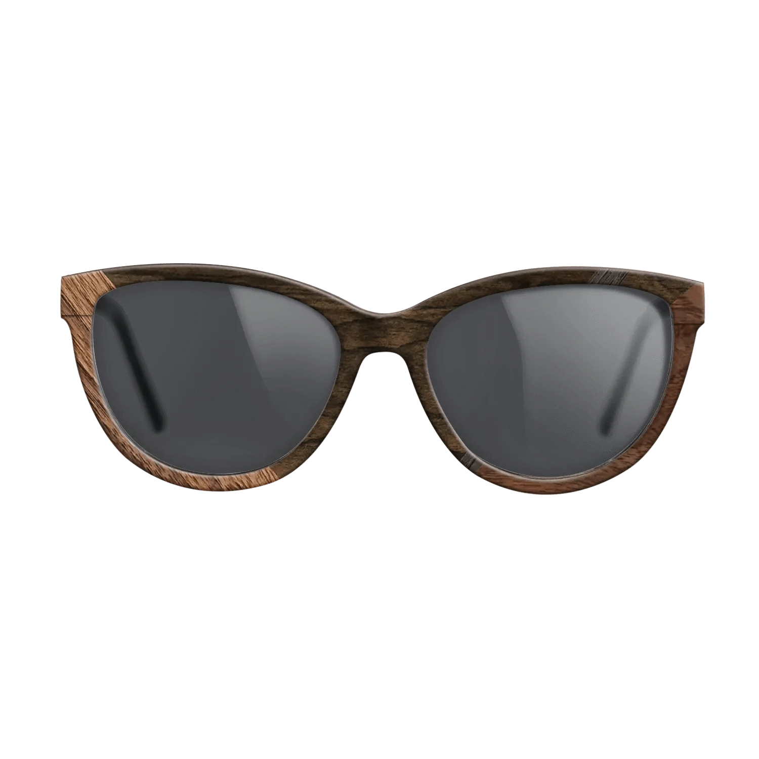 Ziricote Dark Quartered,Walnut: Straight Grain,Walnut Claro Light,Fumed Oak: Geometric - The Maiden - Cat - 1168 - SIRIS wood optic