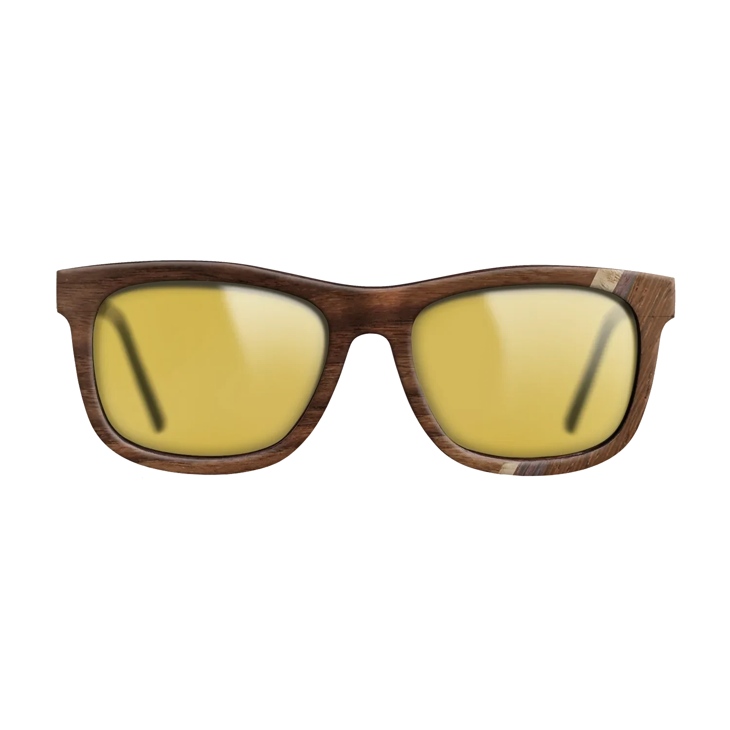 Walnut Claro Dark,Olive Burl,Wenge,Rosewood Reconstituted: Fractal - The Hero - Square - 1691 - SIRIS wood optic