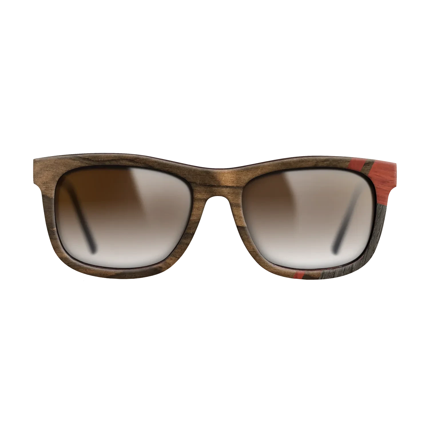 Wenge,Fumed Oak,Poplar Dyed: Red,Ziricote Dark Quartered: Mosaic - The Hero - Square - 1362 - SIRIS wood optic