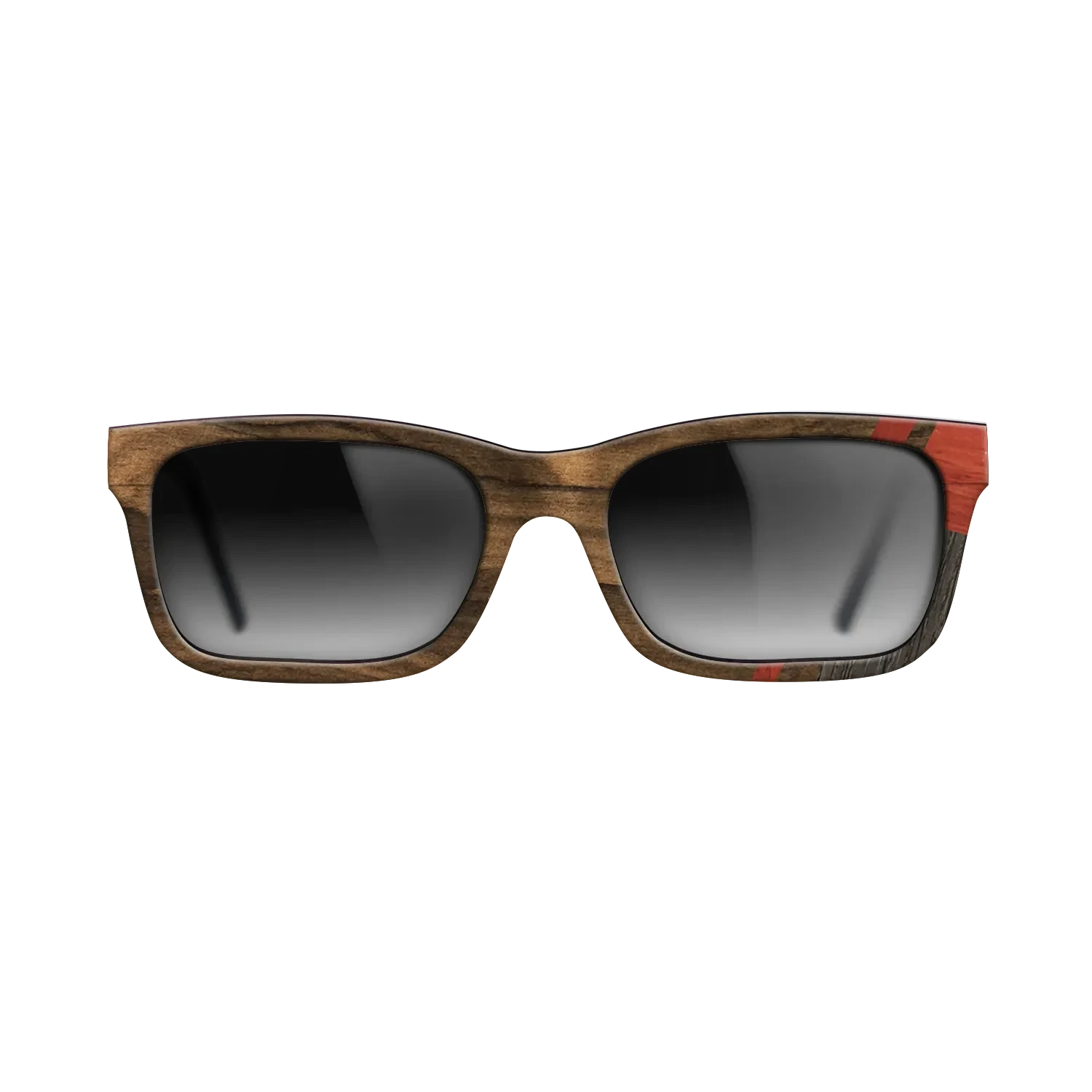 Wenge,Fumed Oak,Poplar Dyed: Red,Ziricote Dark Quartered: Mosaic - The Sage - Rectangle - 1362 - SIRIS wood optic
