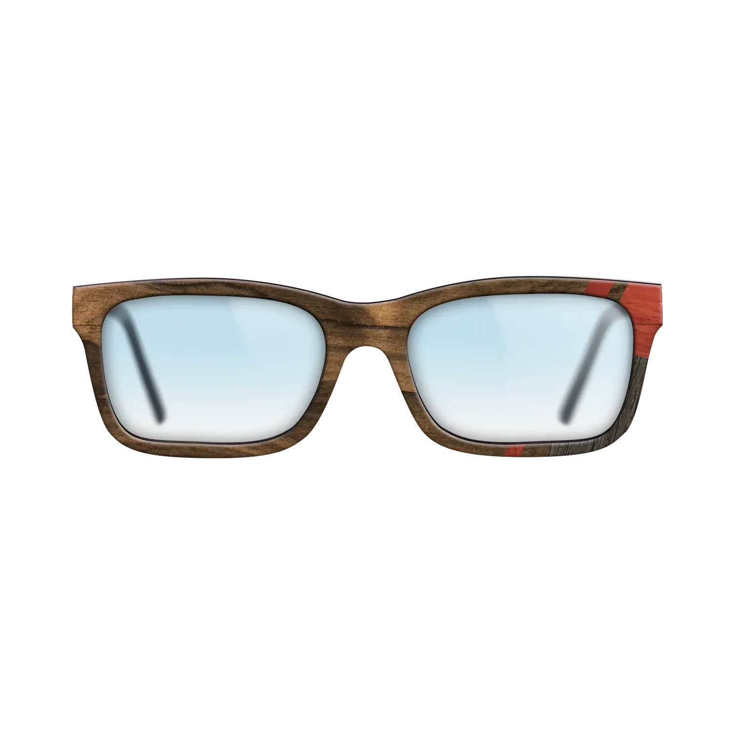 Wenge,Fumed Oak,Poplar Dyed: Red,Ziricote Dark Quartered: Mosaic - The Sage - Rectangle - 1362 - SIRIS wood optic