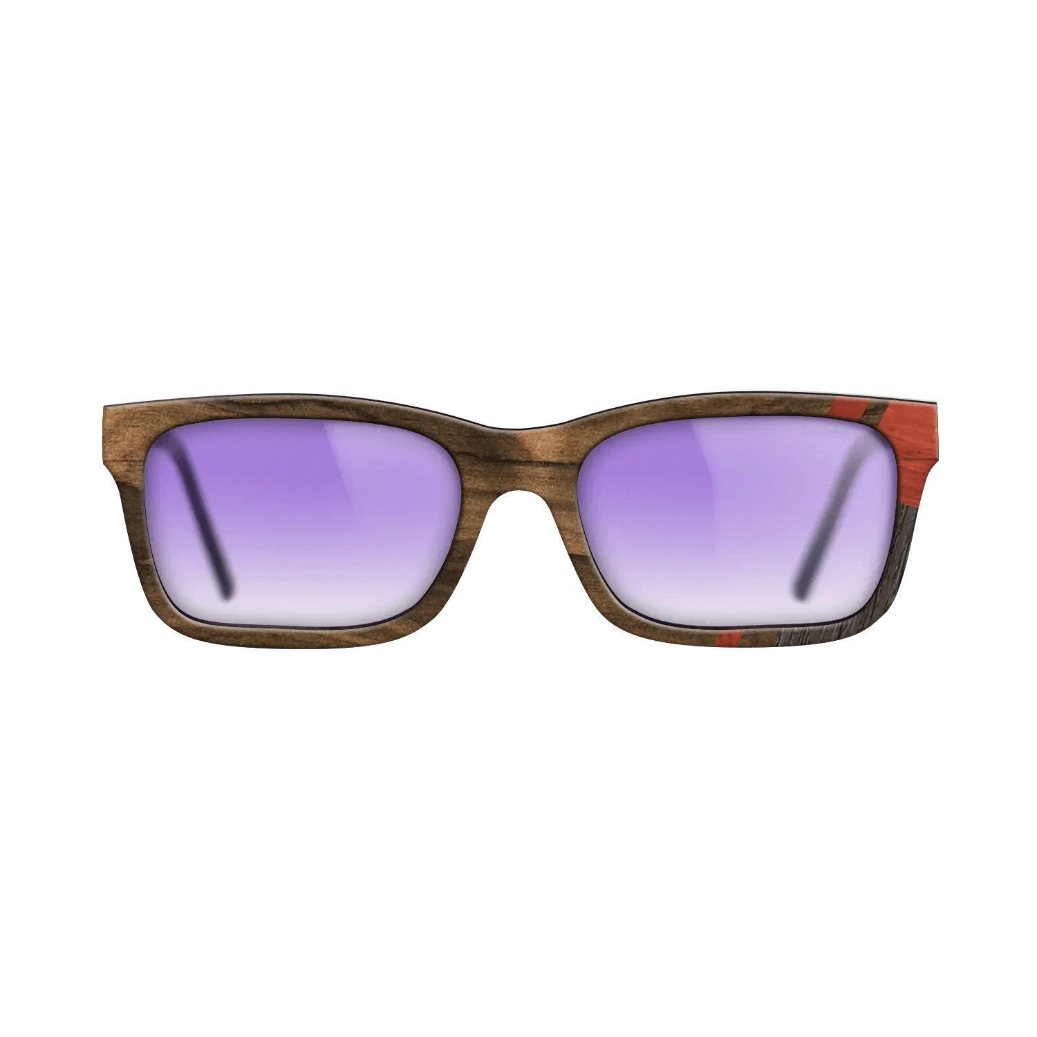 Wenge,Fumed Oak,Poplar Dyed: Red,Ziricote Dark Quartered: Mosaic - The Sage - Rectangle - 1362 - SIRIS wood optic