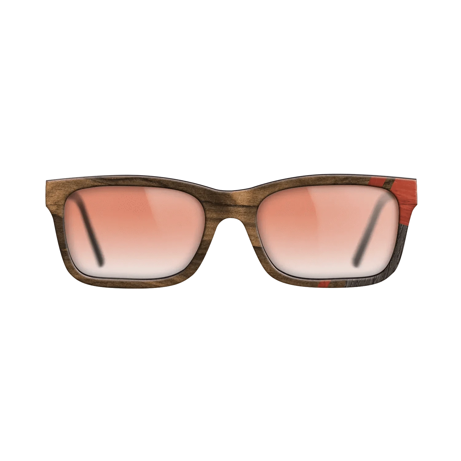 Wenge,Fumed Oak,Poplar Dyed: Red,Ziricote Dark Quartered: Mosaic - The Sage - Rectangle - 1362 - SIRIS wood optic