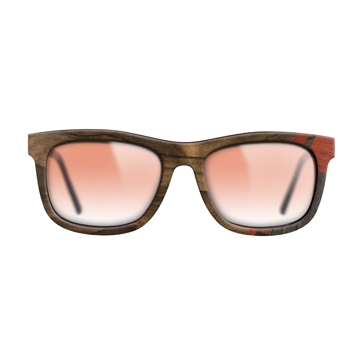 Wenge,Fumed Oak,Poplar Dyed: Red,Ziricote Dark Quartered: Mosaic - The Hero - Square - 1362 - SIRIS wood optic