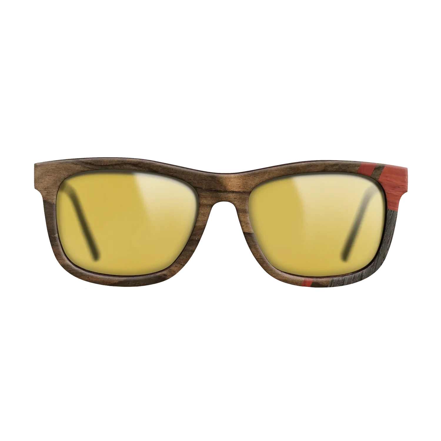 Wenge,Fumed Oak,Poplar Dyed: Red,Ziricote Dark Quartered: Mosaic - The Hero - Square - 1362 - SIRIS wood optic