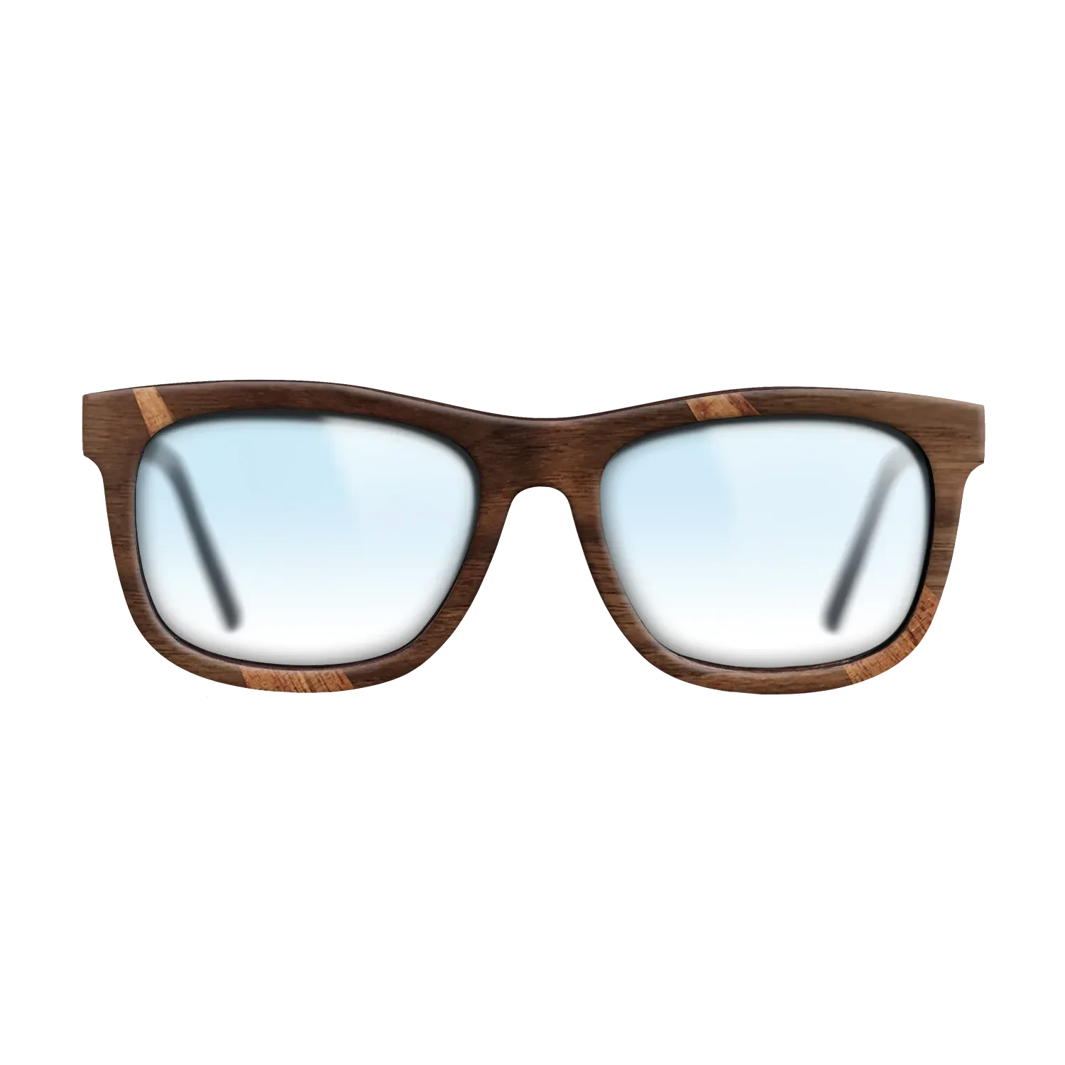 Walnut Claro Dark,Koa,Olive Burl: Fractal - The Hero - Square - 1738 - SIRIS wood optic