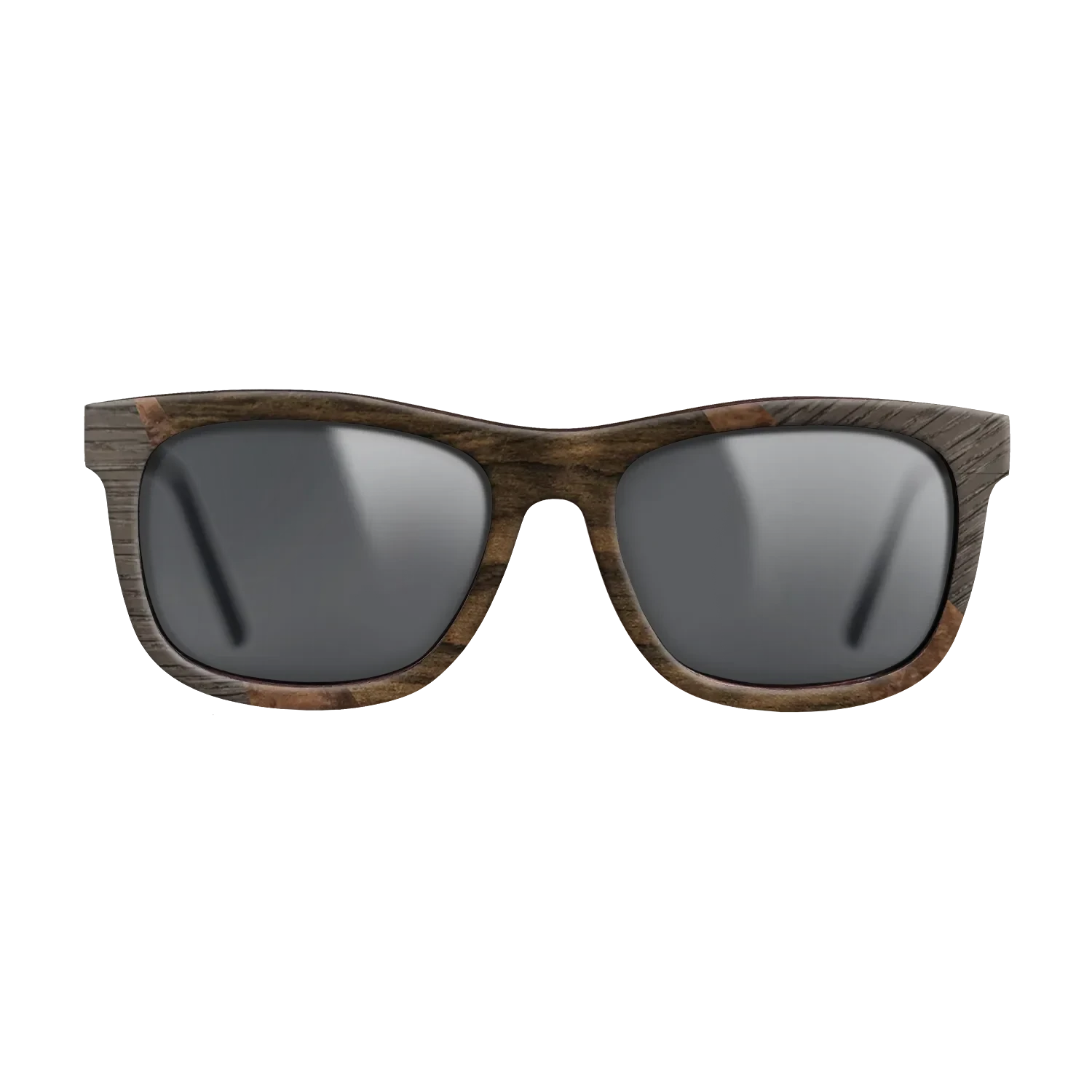 Ziricote Dark Quartered,Fumed Oak,Walnut: Straight Grain,Walnut Burl: Fractal - The Hero - Square - 1006 - SIRIS wood optic