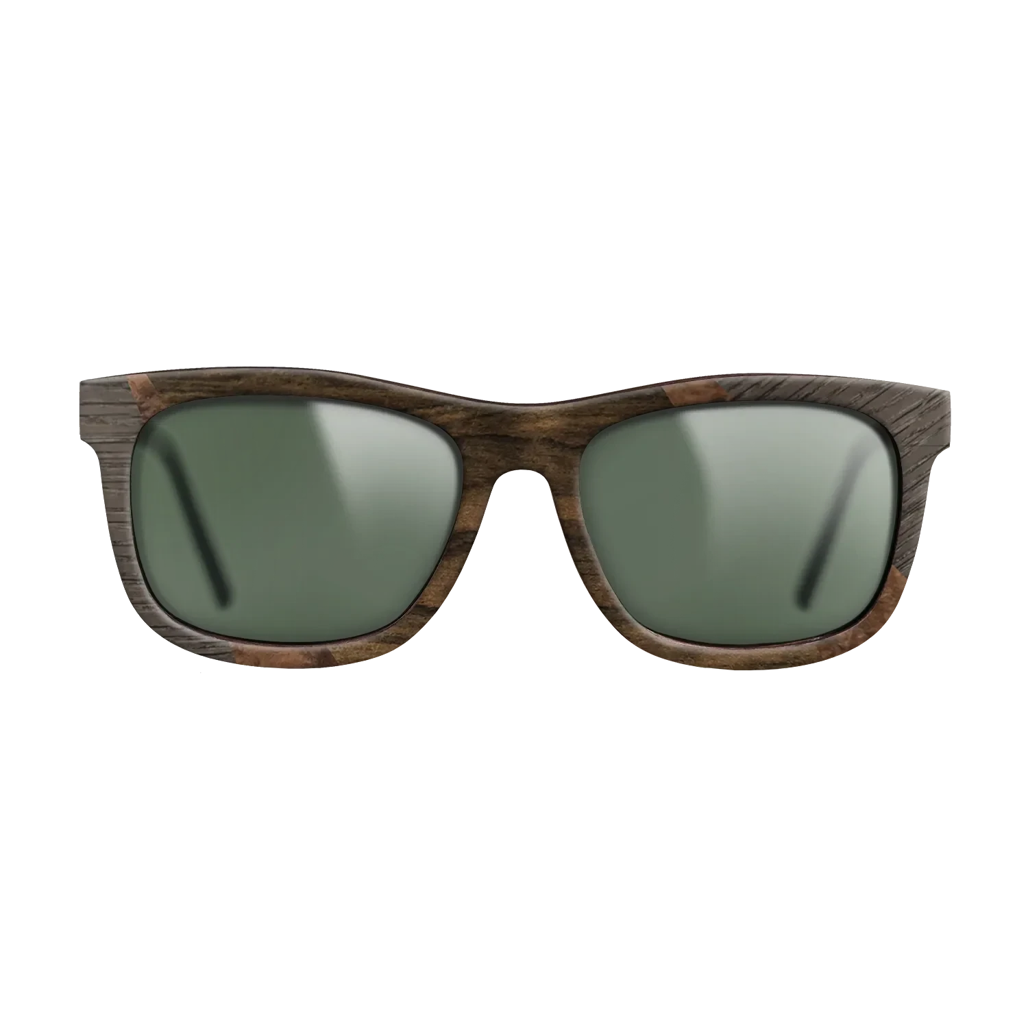 Ziricote Dark Quartered,Fumed Oak,Walnut: Straight Grain,Walnut Burl: Fractal - The Hero - Square - 1006 - SIRIS wood optic