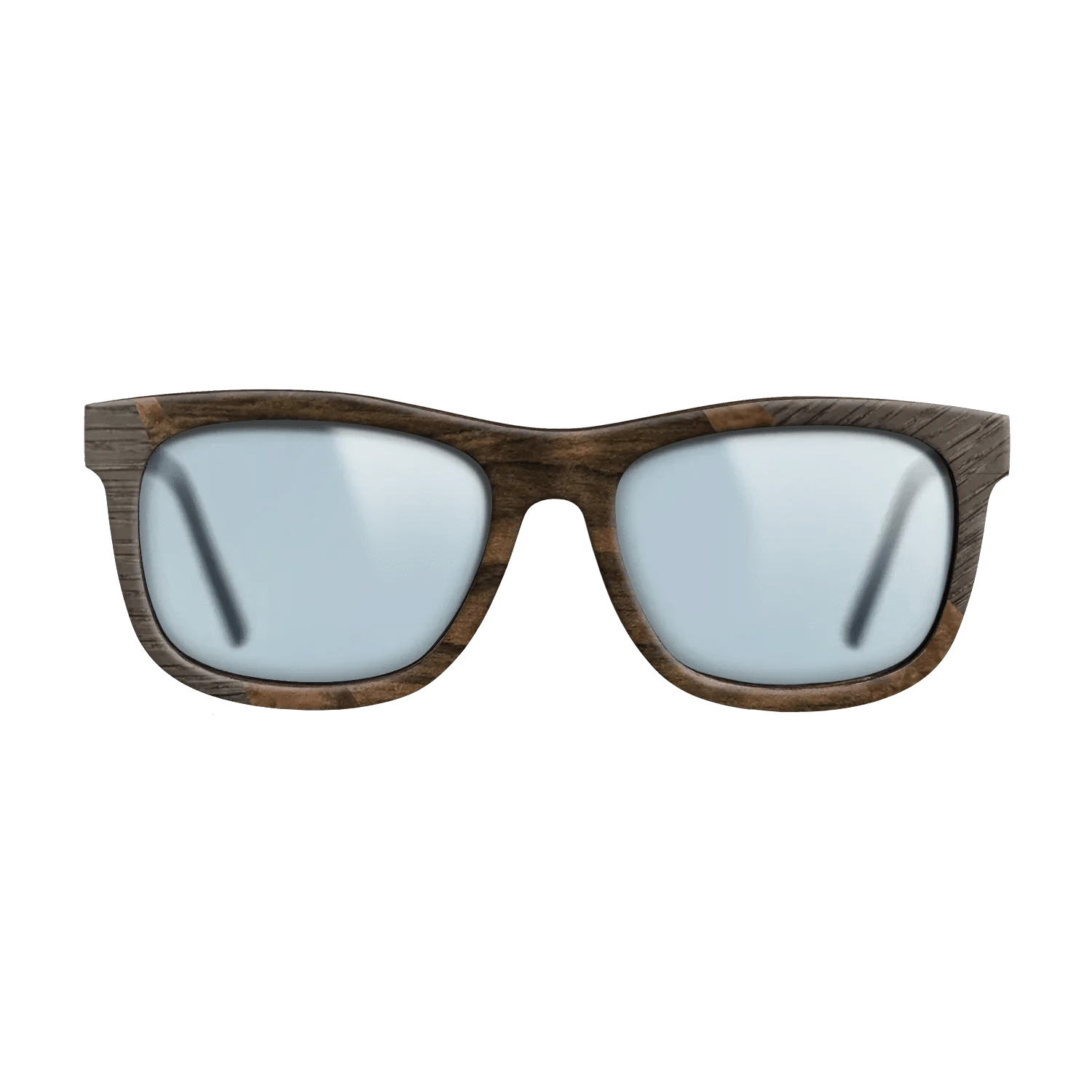 Ziricote Dark Quartered,Fumed Oak,Walnut: Straight Grain,Walnut Burl: Fractal - The Hero - Square - 1006 - SIRIS wood optic