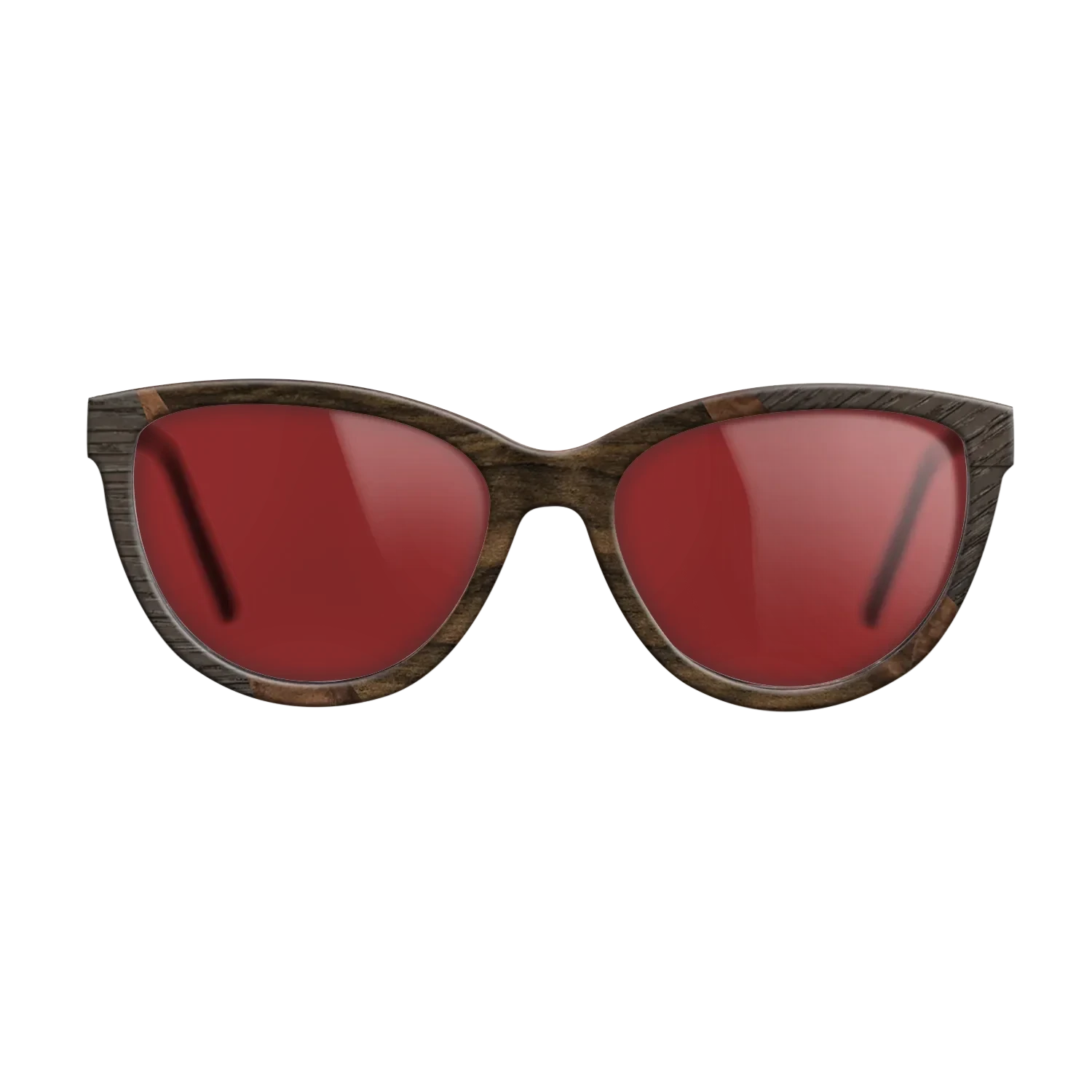Ziricote Dark Quartered,Fumed Oak,Walnut: Straight Grain,Walnut Burl: Fractal - The Maiden - Cat - 1006 - SIRIS wood optic