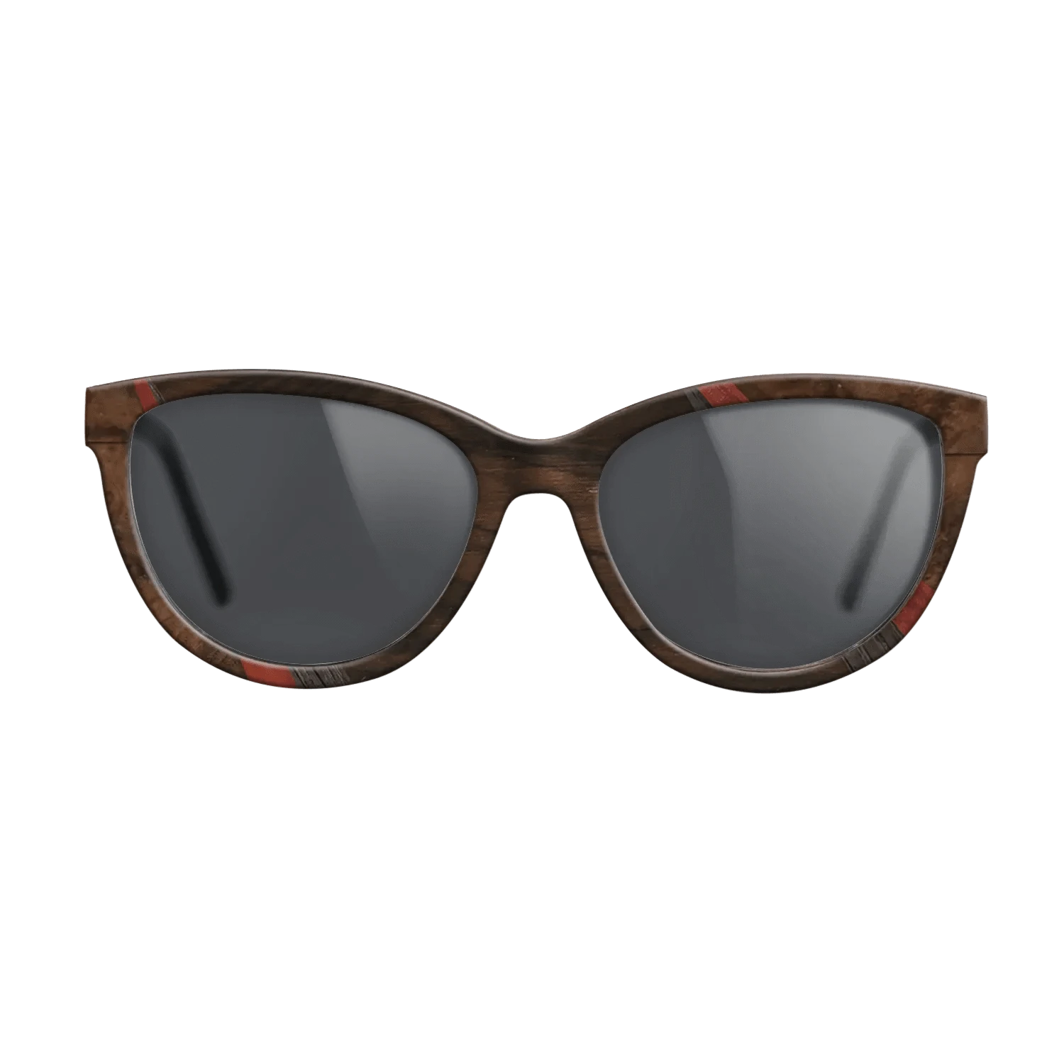 Ziricote Dark Quartered,Fumed Oak,Poplar Dyed: Red,Walnut: Straight Grain,Walnut Burl: Fractal - The Maiden - Cat - 857 - SIRIS wood optic