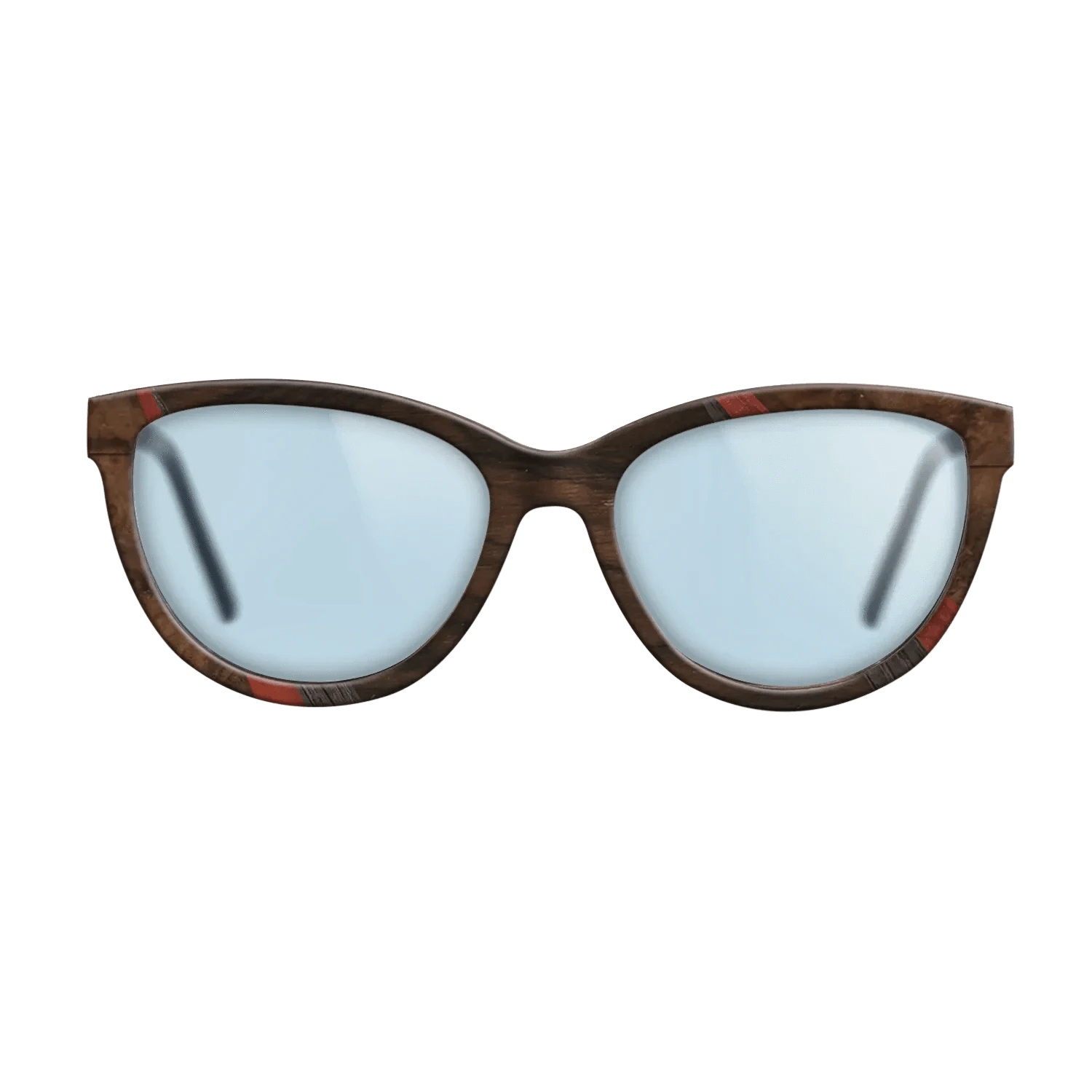 Ziricote Dark Quartered,Fumed Oak,Poplar Dyed: Red,Walnut: Straight Grain,Walnut Burl: Fractal - The Maiden - Cat - 857 - SIRIS wood optic