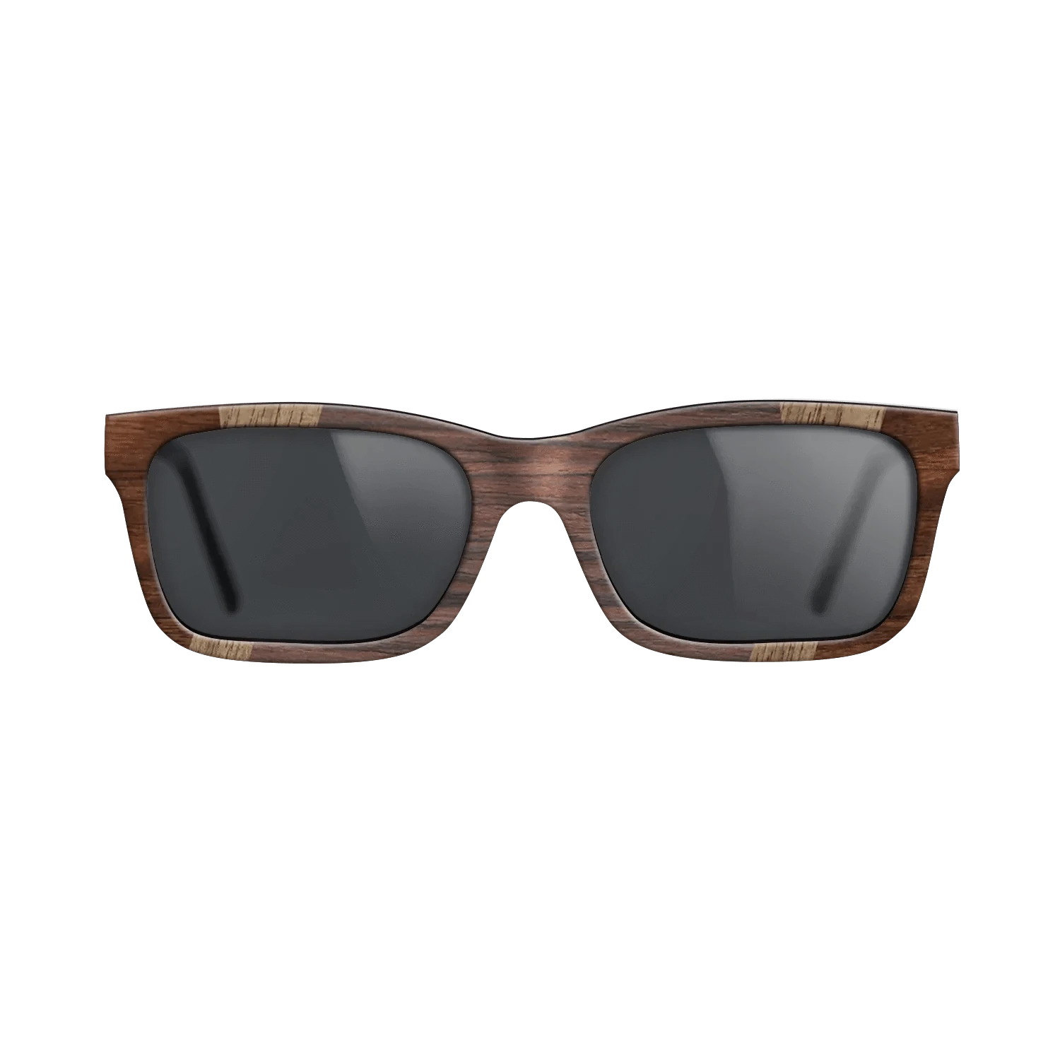 Walnut Claro Dark,Walnut: Straight Grain,Rosewood Reconstituted,Walnut Burl: Fractal - The Sage - Rectangle - 1037 - SIRIS wood optic