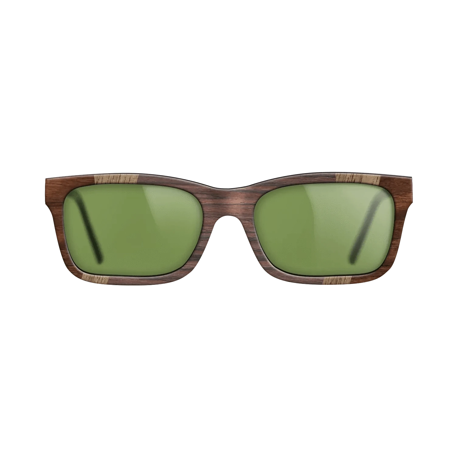 Walnut Claro Dark,Walnut: Straight Grain,Rosewood Reconstituted,Walnut Burl: Fractal - The Sage - Rectangle - 1037 - SIRIS wood optic