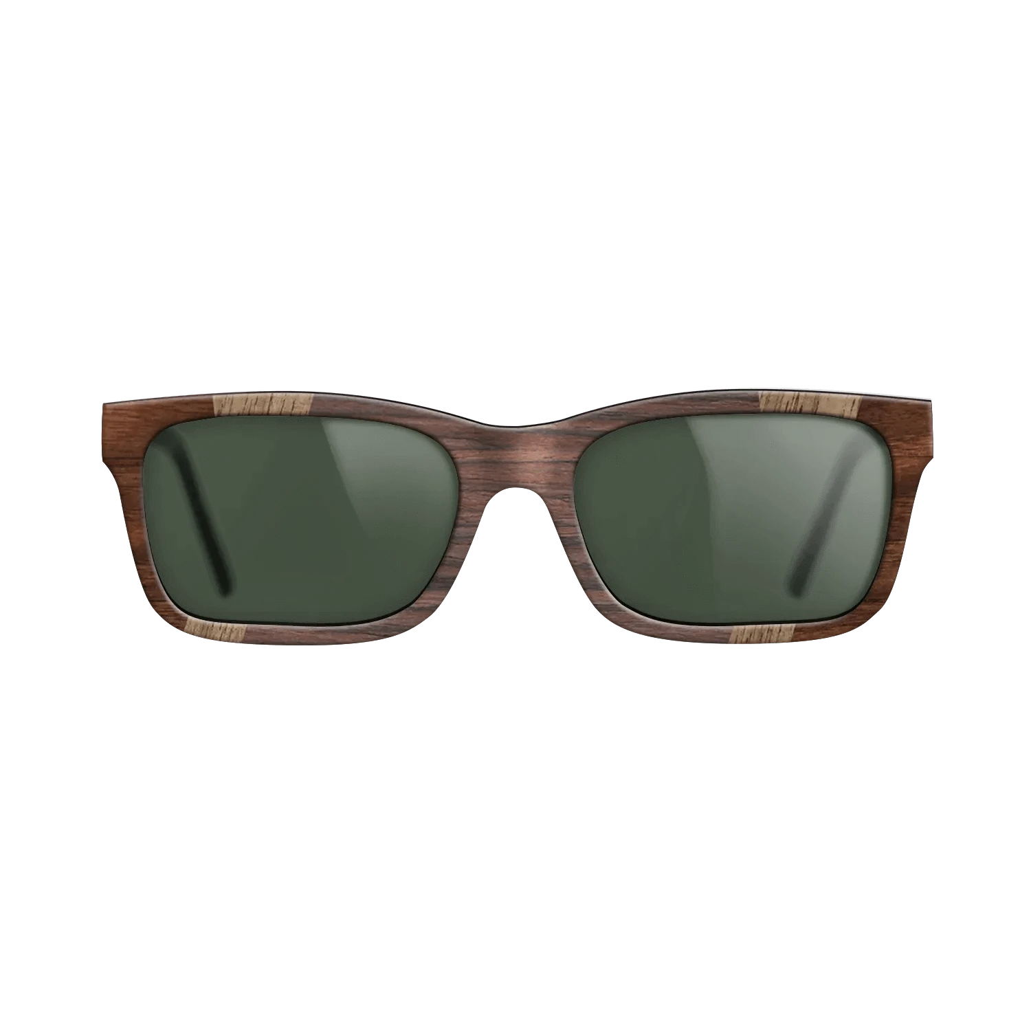 Walnut Claro Dark,Walnut: Straight Grain,Rosewood Reconstituted,Walnut Burl: Fractal - The Sage - Rectangle - 1037 - SIRIS wood optic