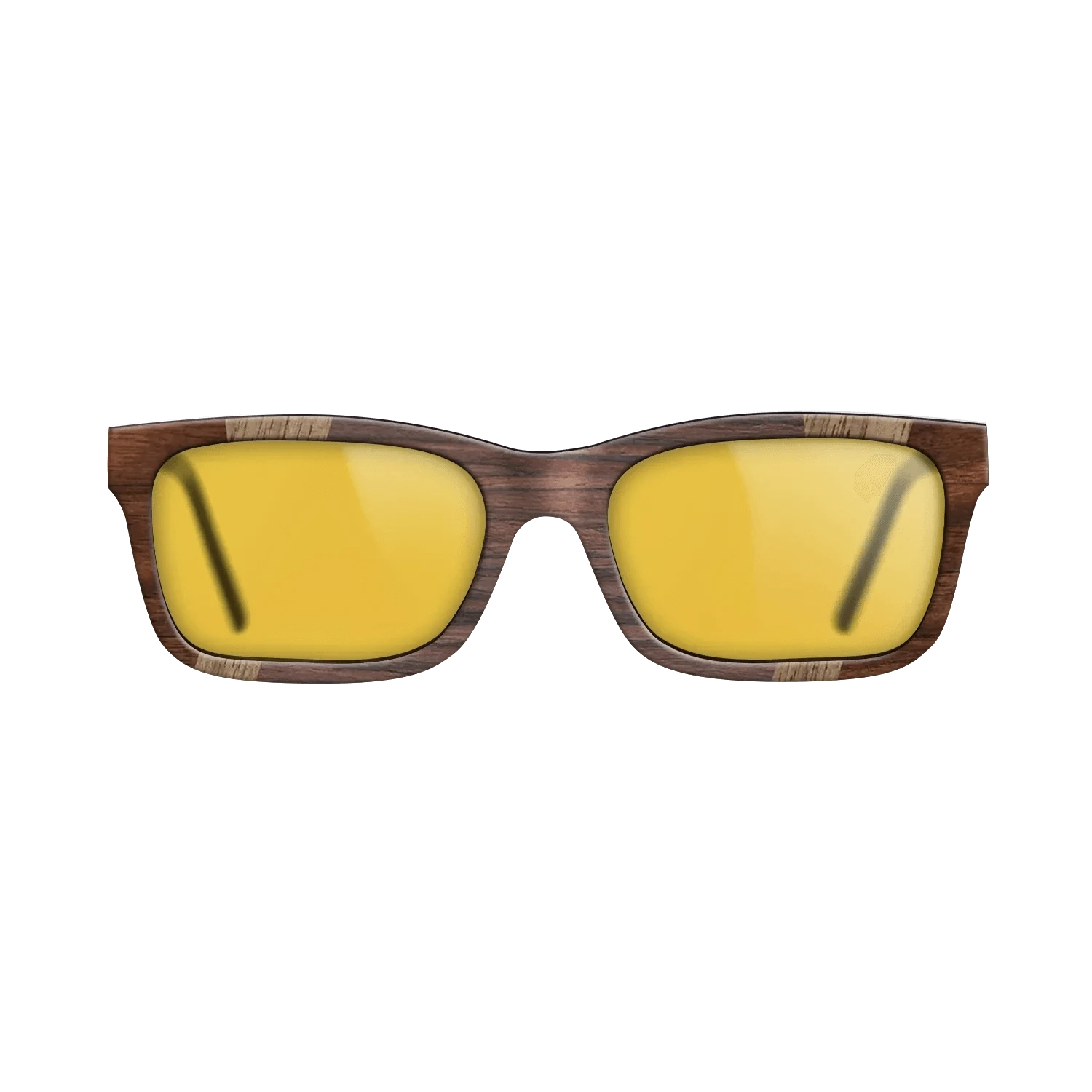 Walnut Claro Dark,Walnut: Straight Grain,Rosewood Reconstituted,Walnut Burl: Fractal - The Sage - Rectangle - 1037 - SIRIS wood optic