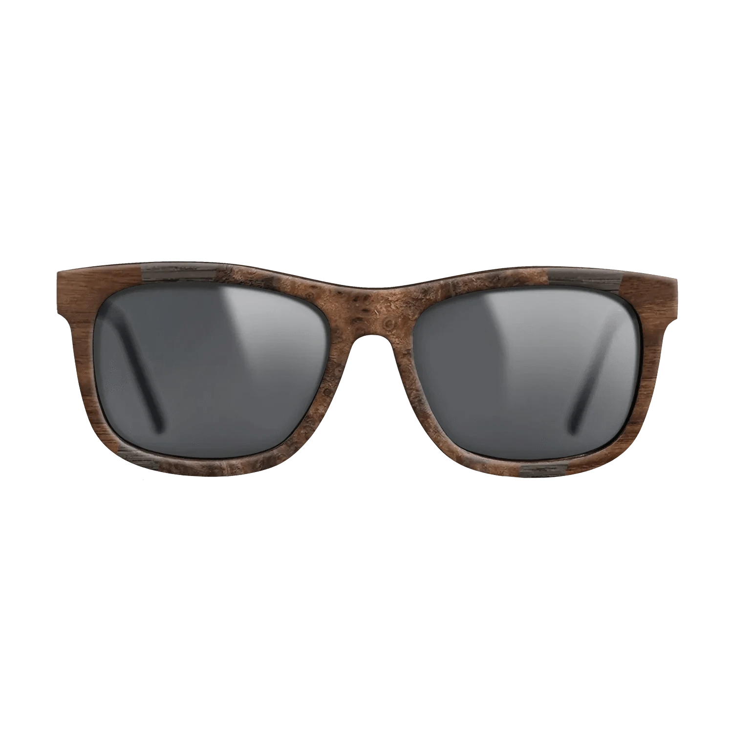 Walnut Burl,Fumed Oak,Walnut Claro Dark: Fractal - The Hero - Square - 728 - SIRIS wood optic
