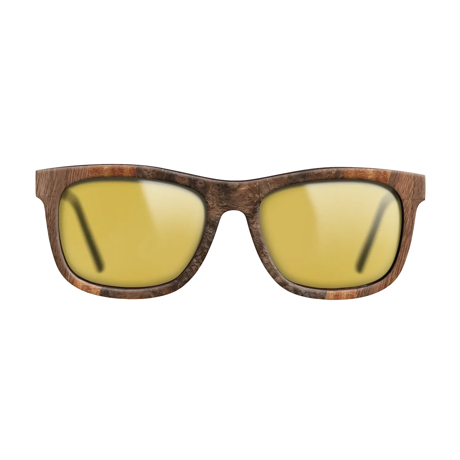 Walnut Claro Dark,Walnut Burl,Olive Burl,Koa: Fractal - The Hero - Square - 1800 - SIRIS wood optic