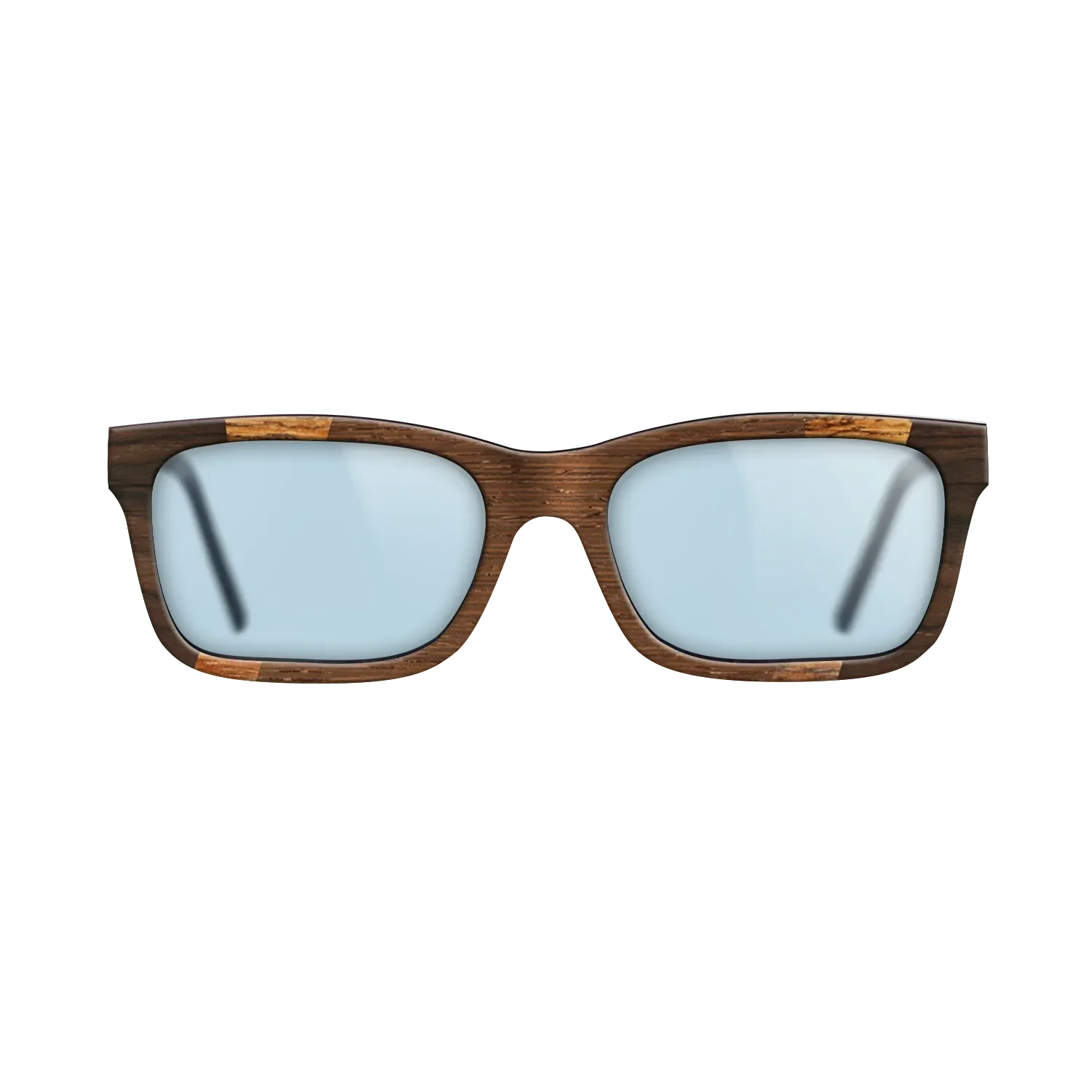 Wenge,Bocote,Ziricote Dark Quartered,Fumed Oak,Santos Rosewood Dark: Fractal - The Sage - Rectangle - 1543 - SIRIS wood optic