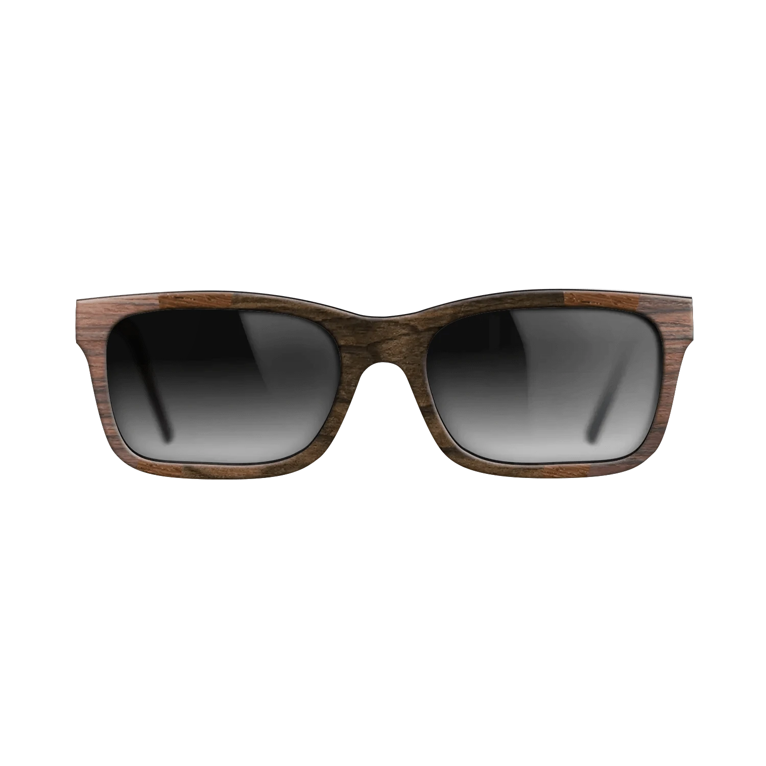 Rosewood Reconstituted,Wenge,Ziricote Dark Quartered: Fractal - The Sage - Rectangle - 1469 - SIRIS wood optic