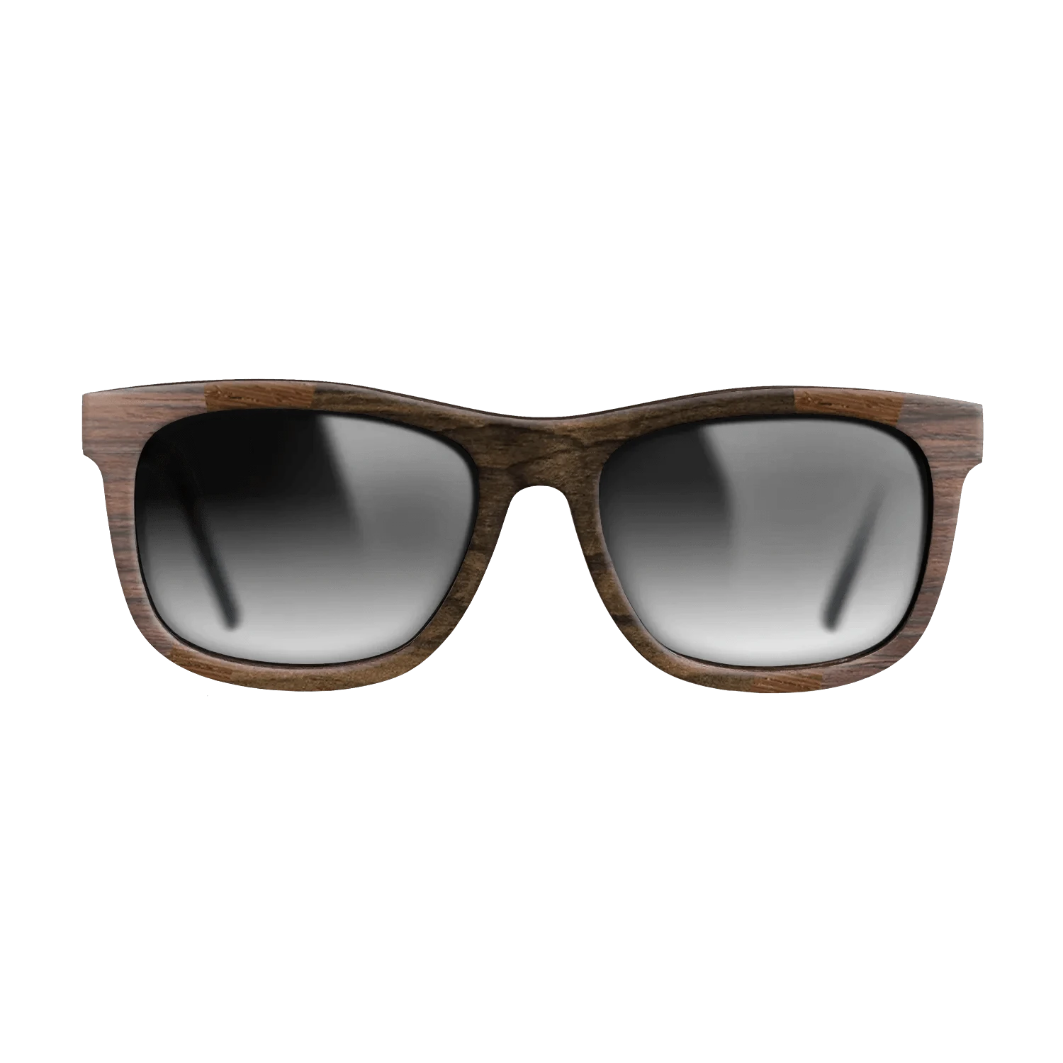 Rosewood Reconstituted,Wenge,Ziricote Dark Quartered: Fractal - The Hero - Square - 1469 - SIRIS wood optic