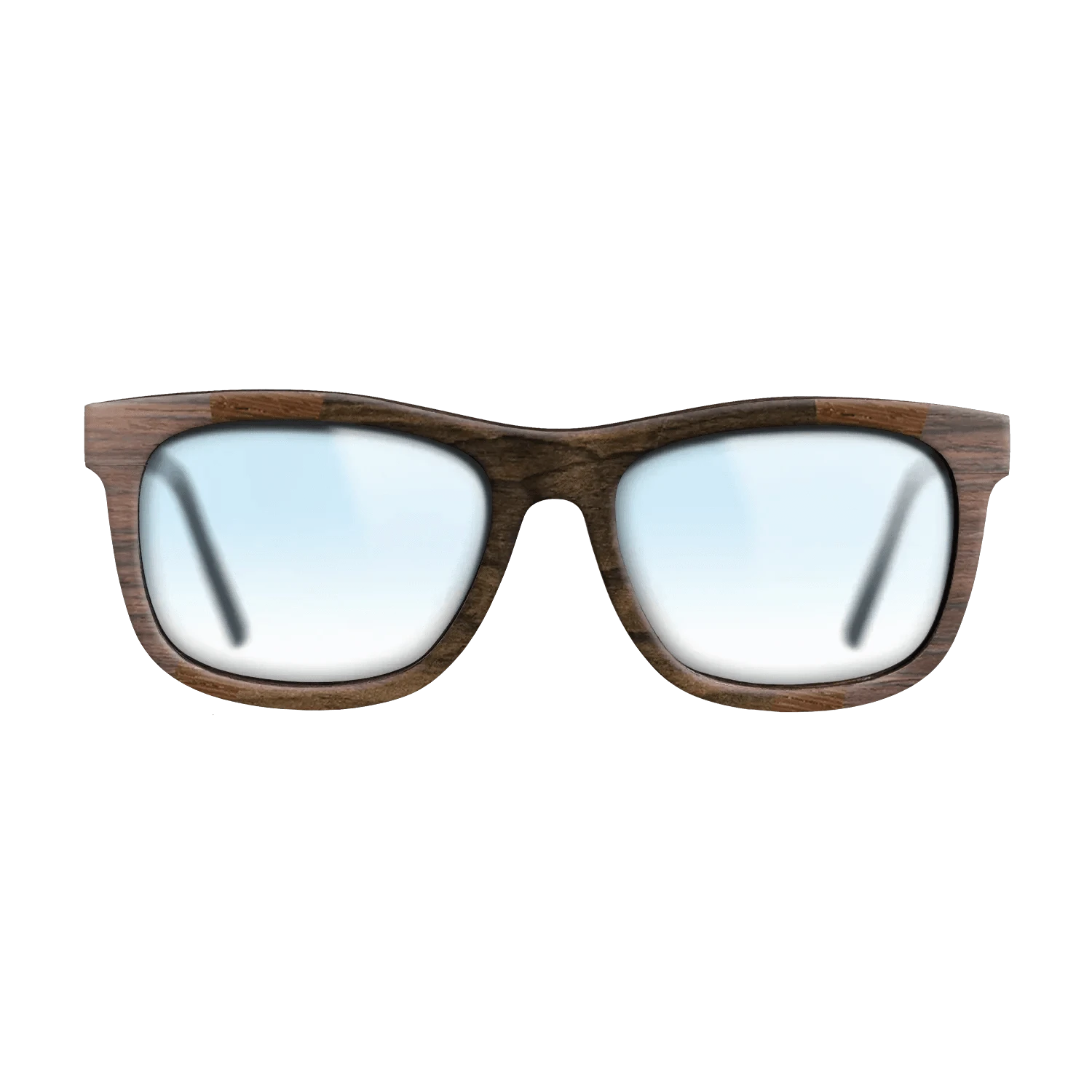 Rosewood Reconstituted,Wenge,Ziricote Dark Quartered: Fractal - The Hero - Square - 1469 - SIRIS wood optic