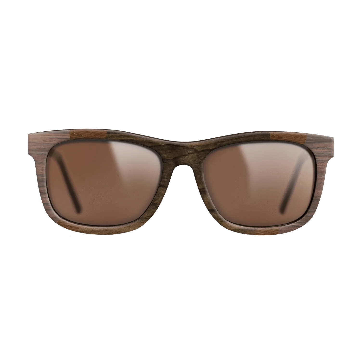 Rosewood Reconstituted,Wenge,Ziricote Dark Quartered: Fractal - The Hero - Square - 1469 - SIRIS wood optic