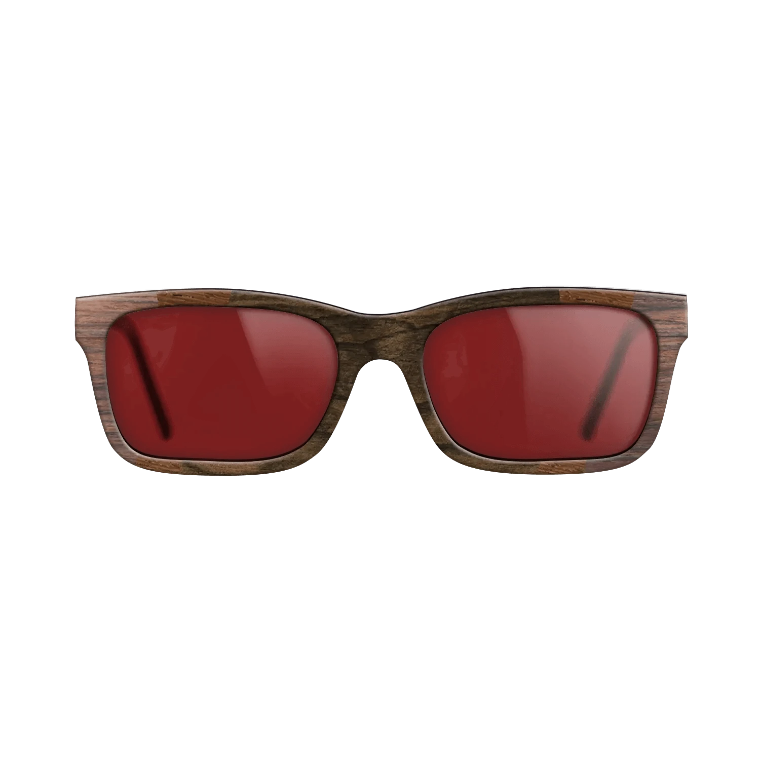 Rosewood Reconstituted,Wenge,Ziricote Dark Quartered: Fractal - The Sage - Rectangle - 1469 - SIRIS wood optic