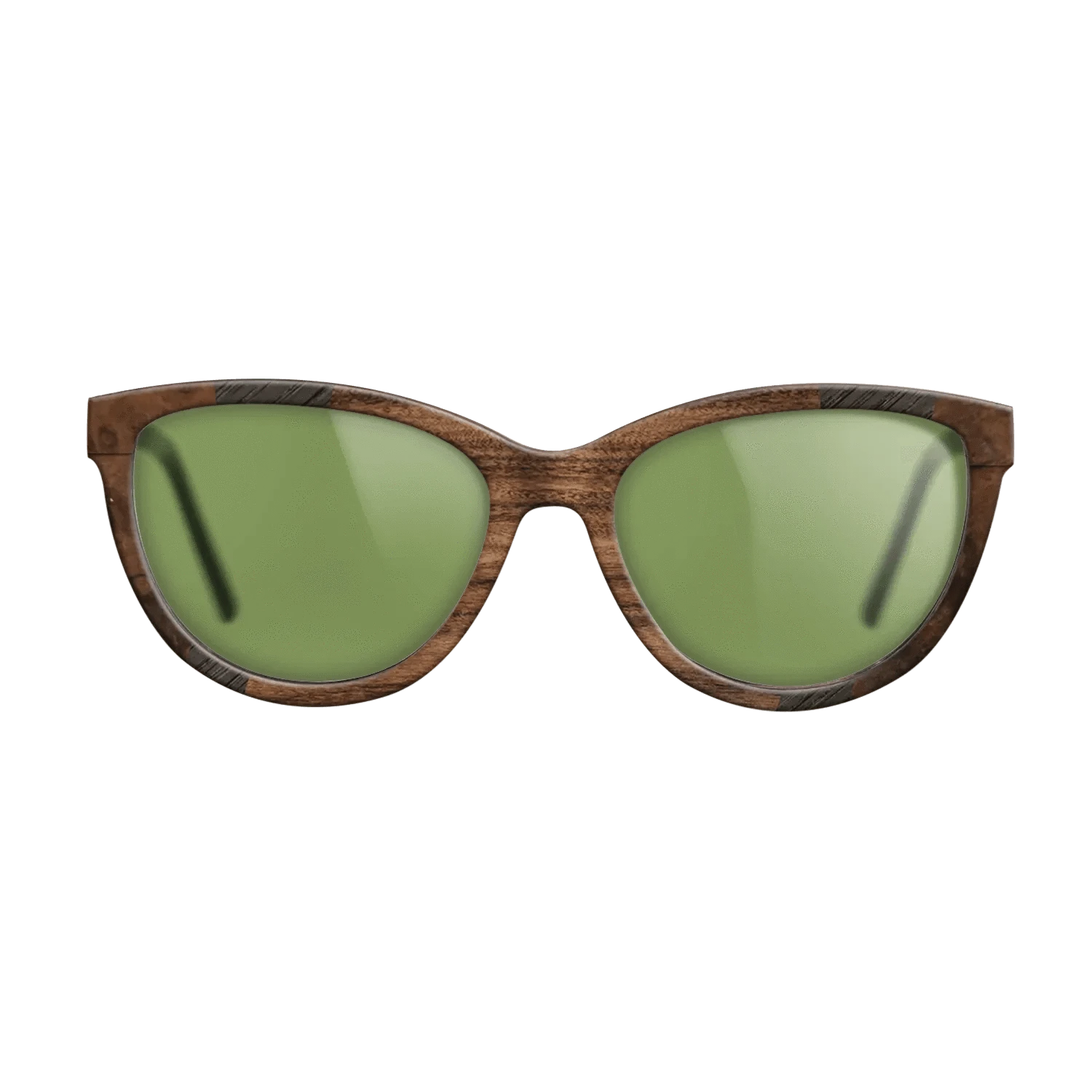 Santos Rosewood Dark,Walnut Burl,Fumed Oak,Walnut Claro Light: Fractal - The Maiden - Cat - 1106 - SIRIS wood optic